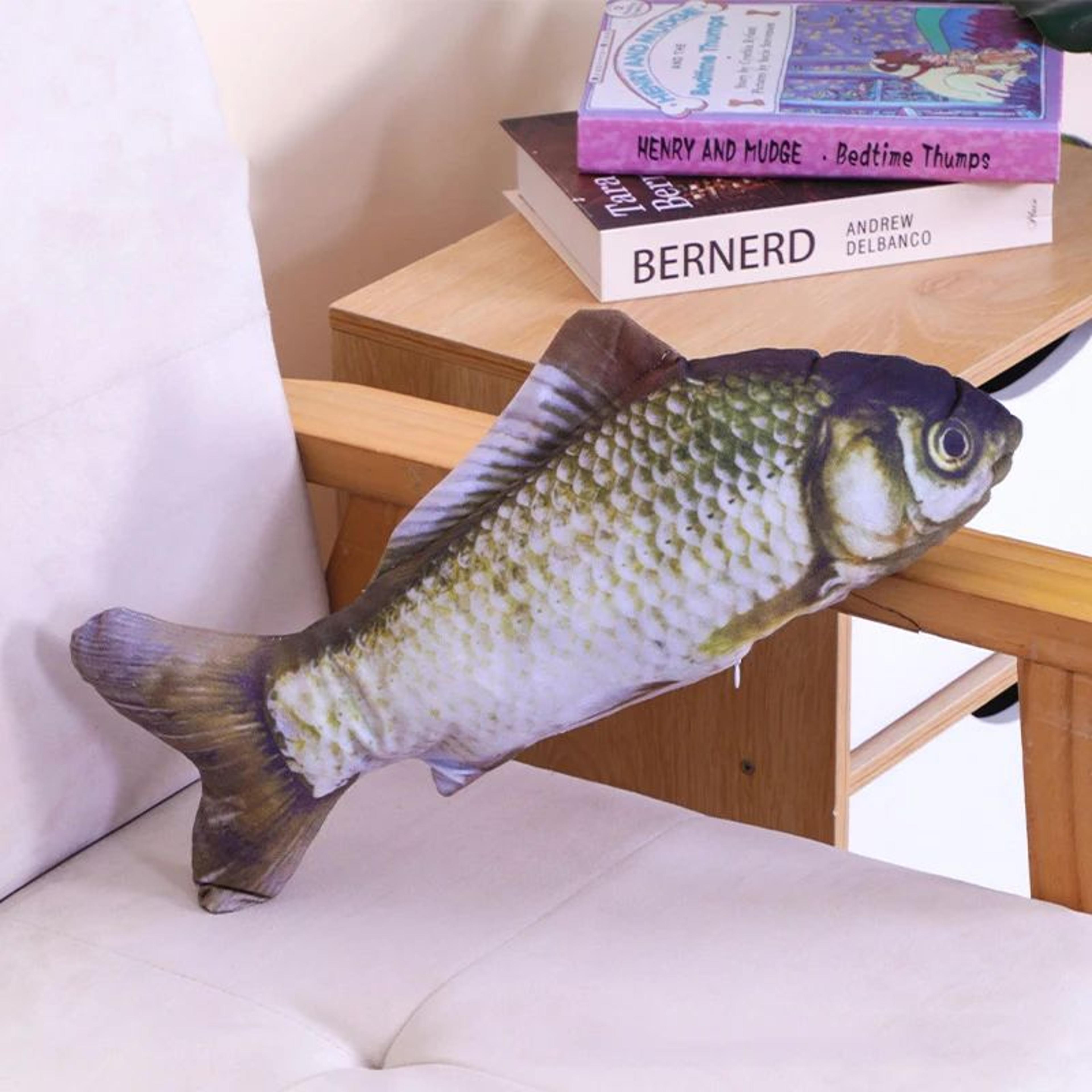 Lifelike Fish Catnip Plush Toy For Active  Happy Cats 7