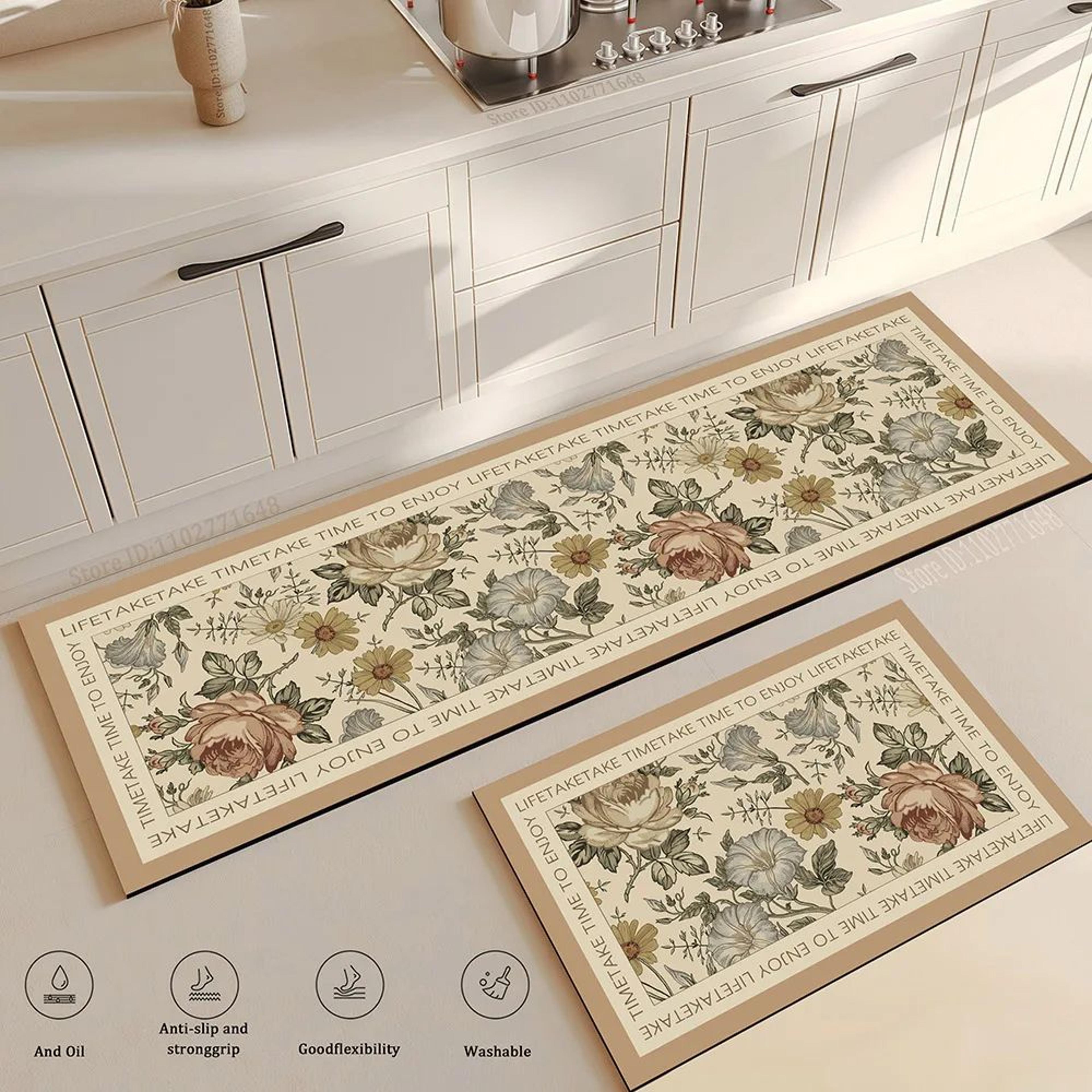 GreenComfort AntiFatigue Kitchen Runner Mat  NonSlip Washable Floor Rug For Kitchen Entryway  Home 3