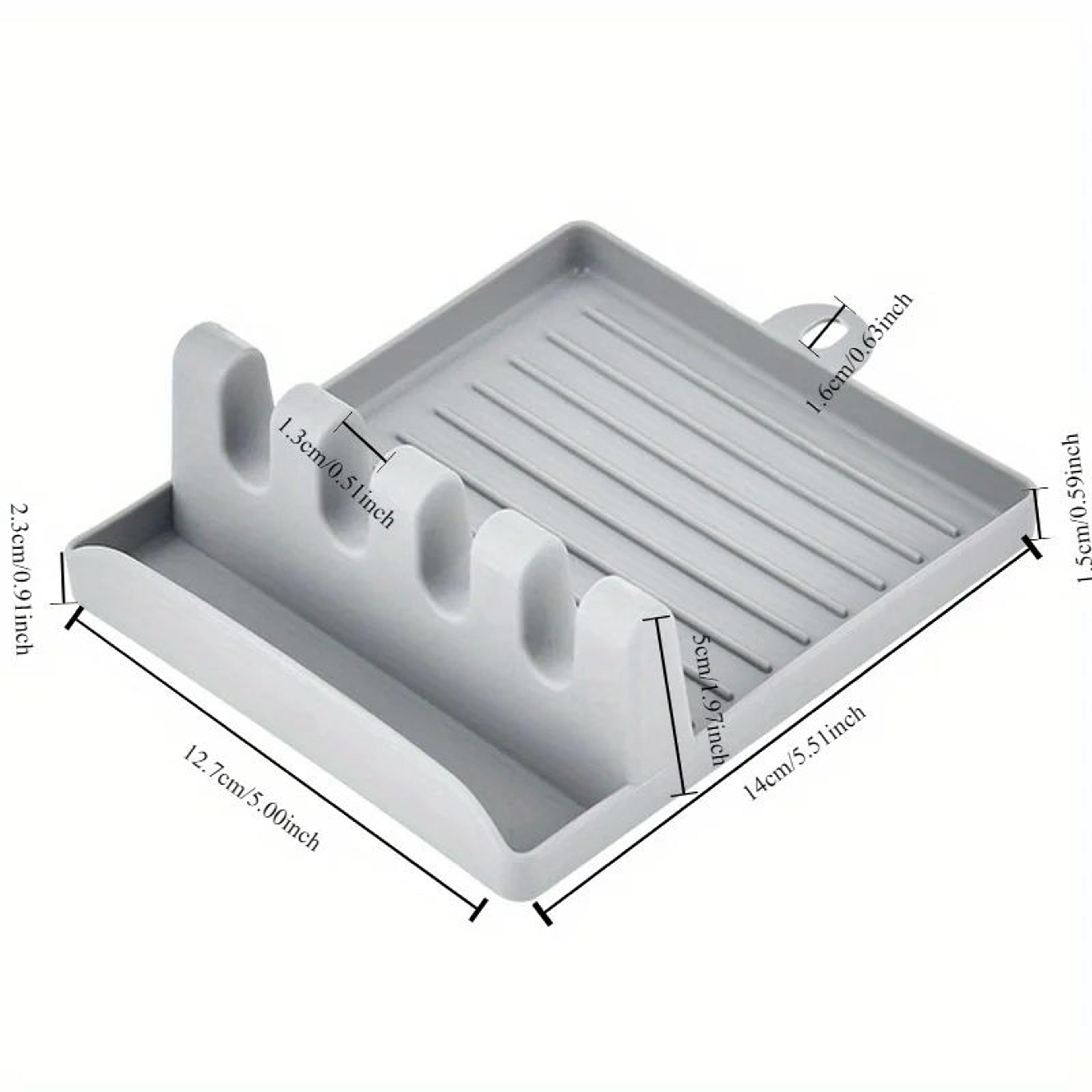 CleanCounter Kitchen Spoon Rest  Utensil Holder Rack 8