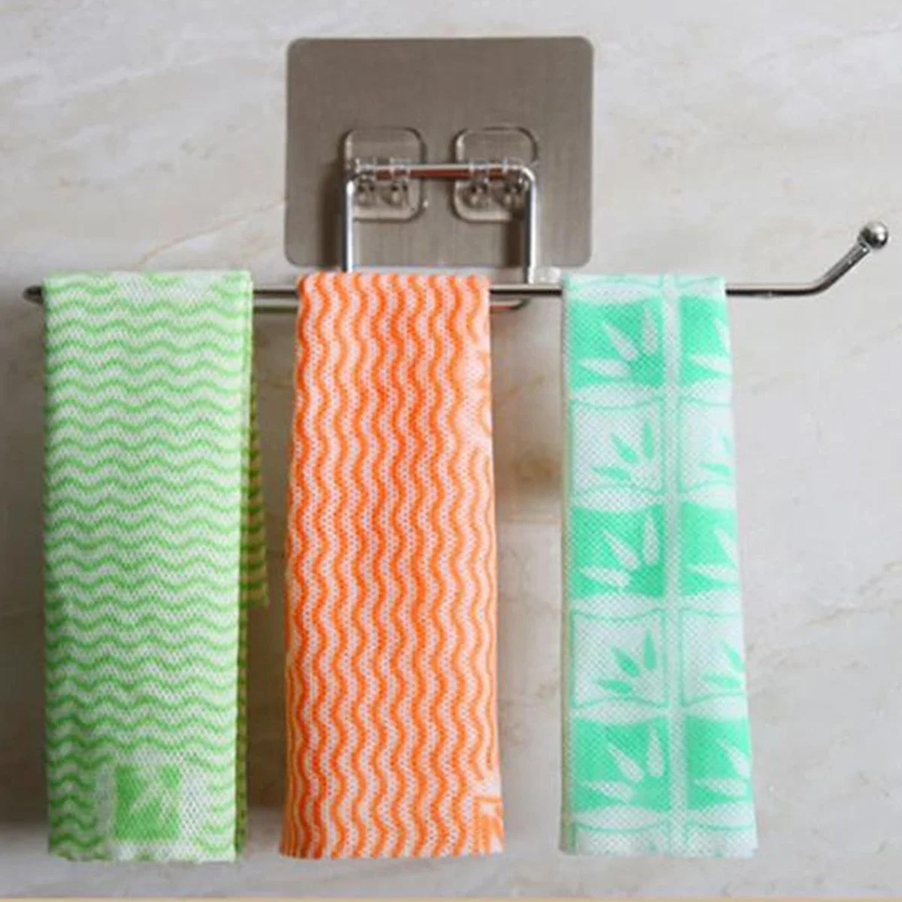SpaceSaving Under Cabinet Paper Towel Holder Rack 2
