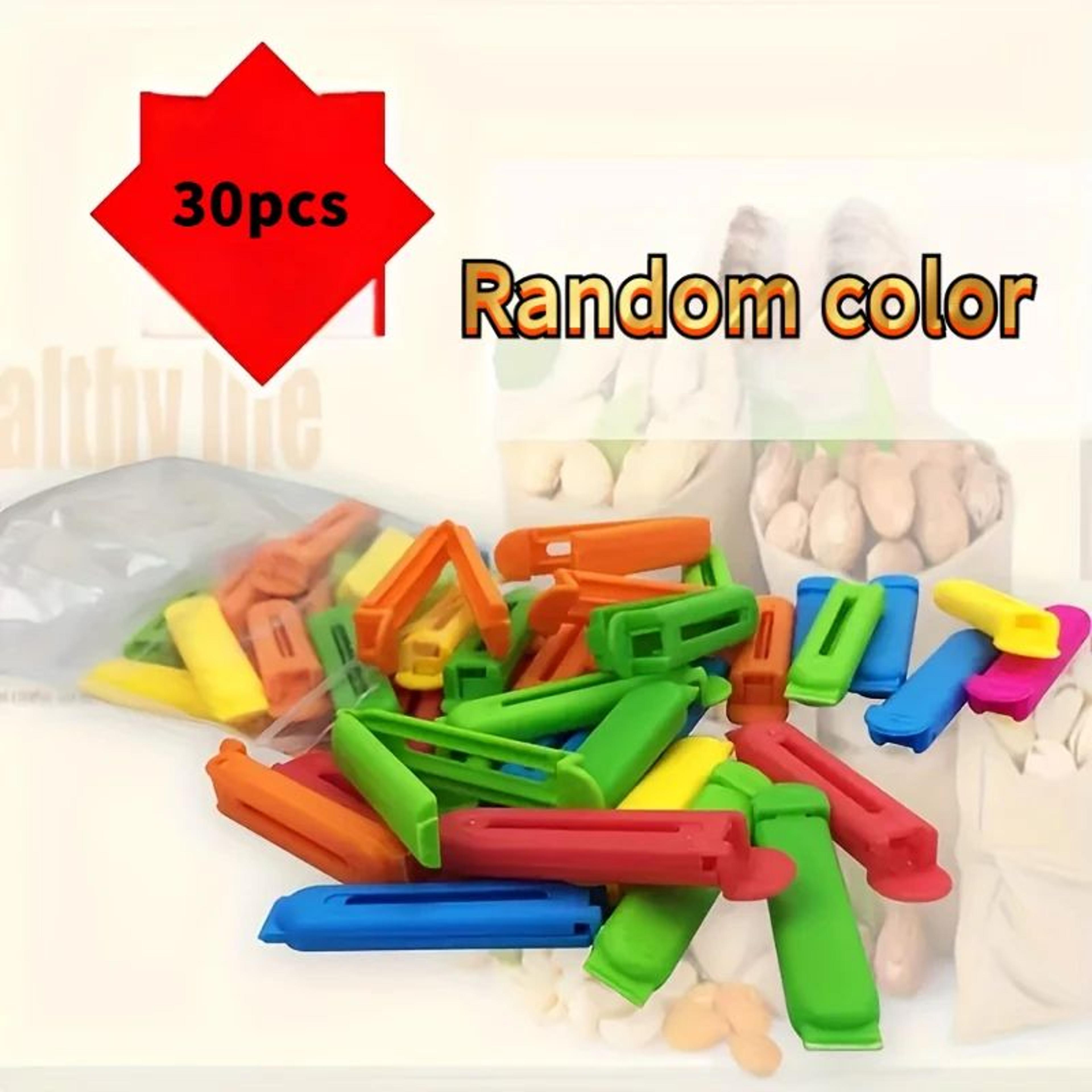 FreshLock Multicolor Food Bag Sealing Clips Set 30Piece  Reusable Food Sealing Clips For Kitchen St 5