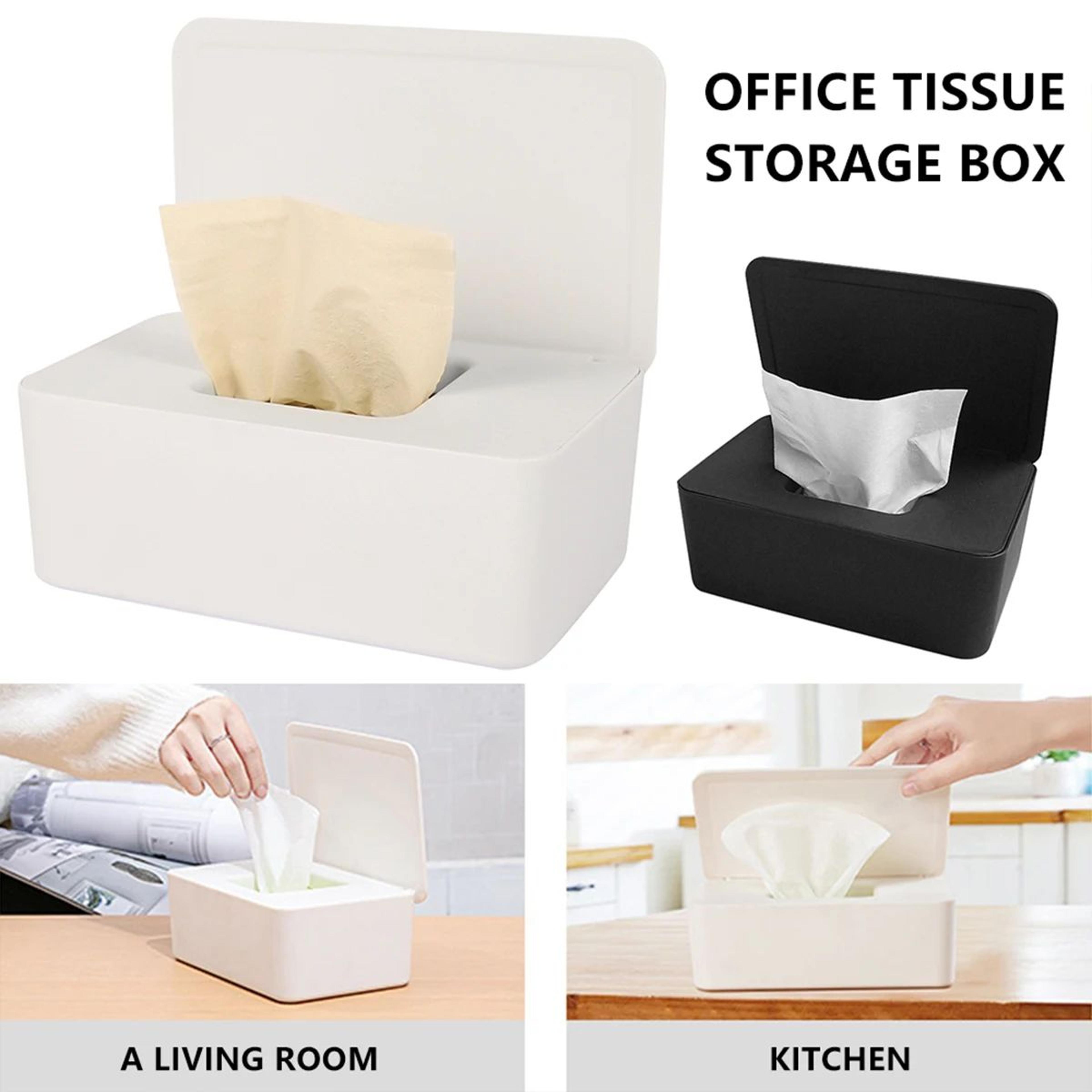 Portable Wet Wipes Dispenser Box With Lid  Dustproof Wet Wipes Dispenser For Car Home  Office 4