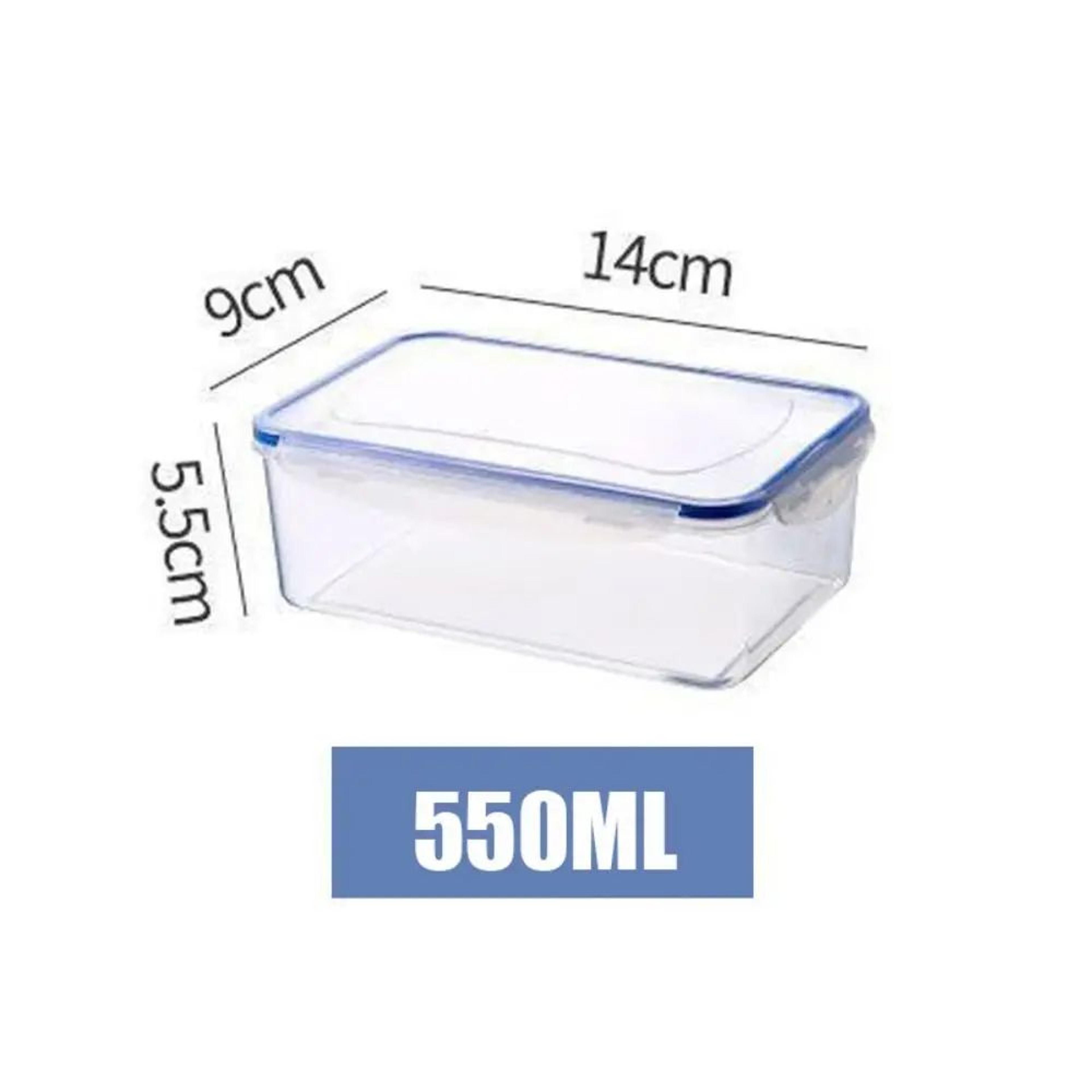 FreshLock Refrigerator Storage Containers With Lid  Stackable Fridge Organizer For Fruits Vegetable 9