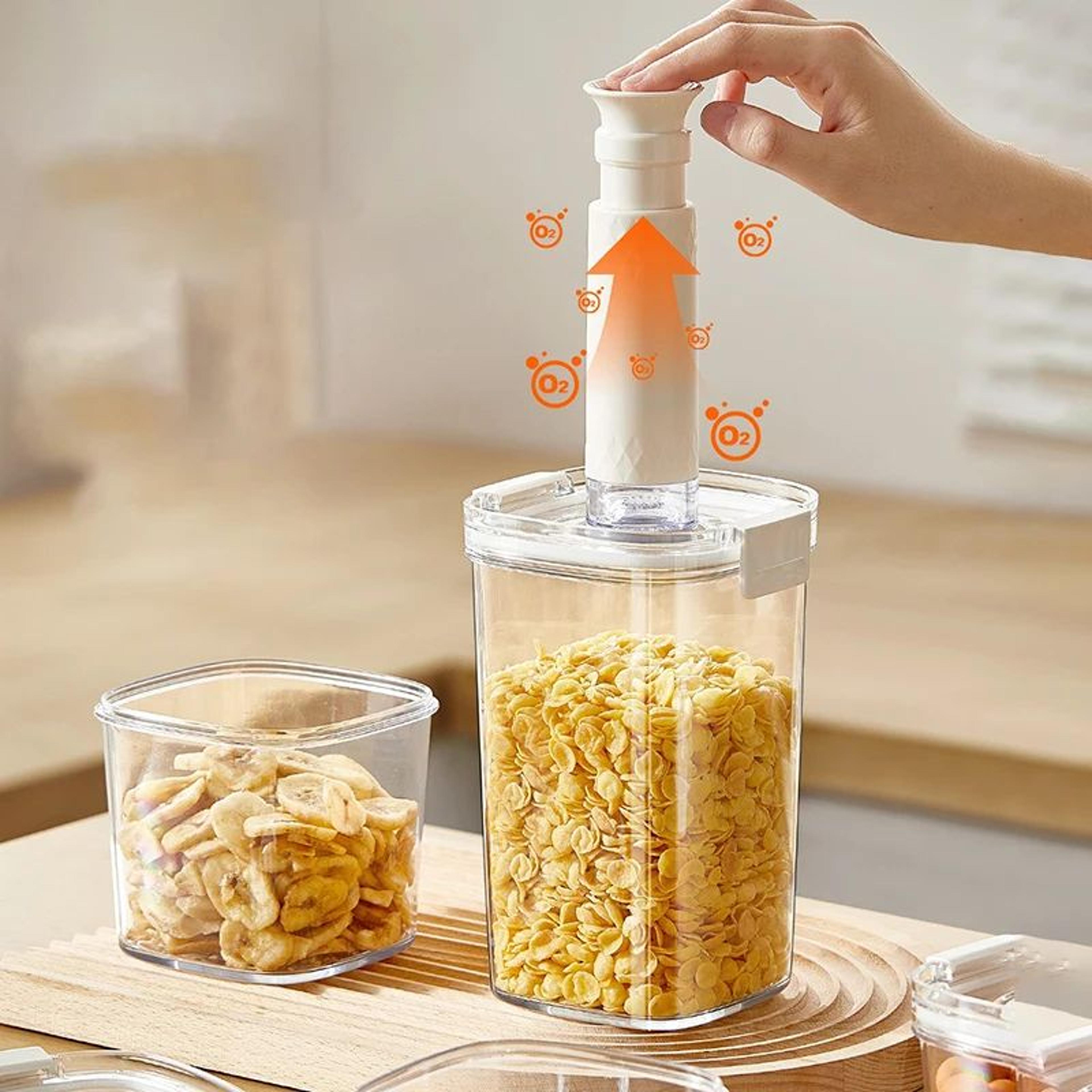 FreshLock Vacuum Coffee Bean Storage Canister 1