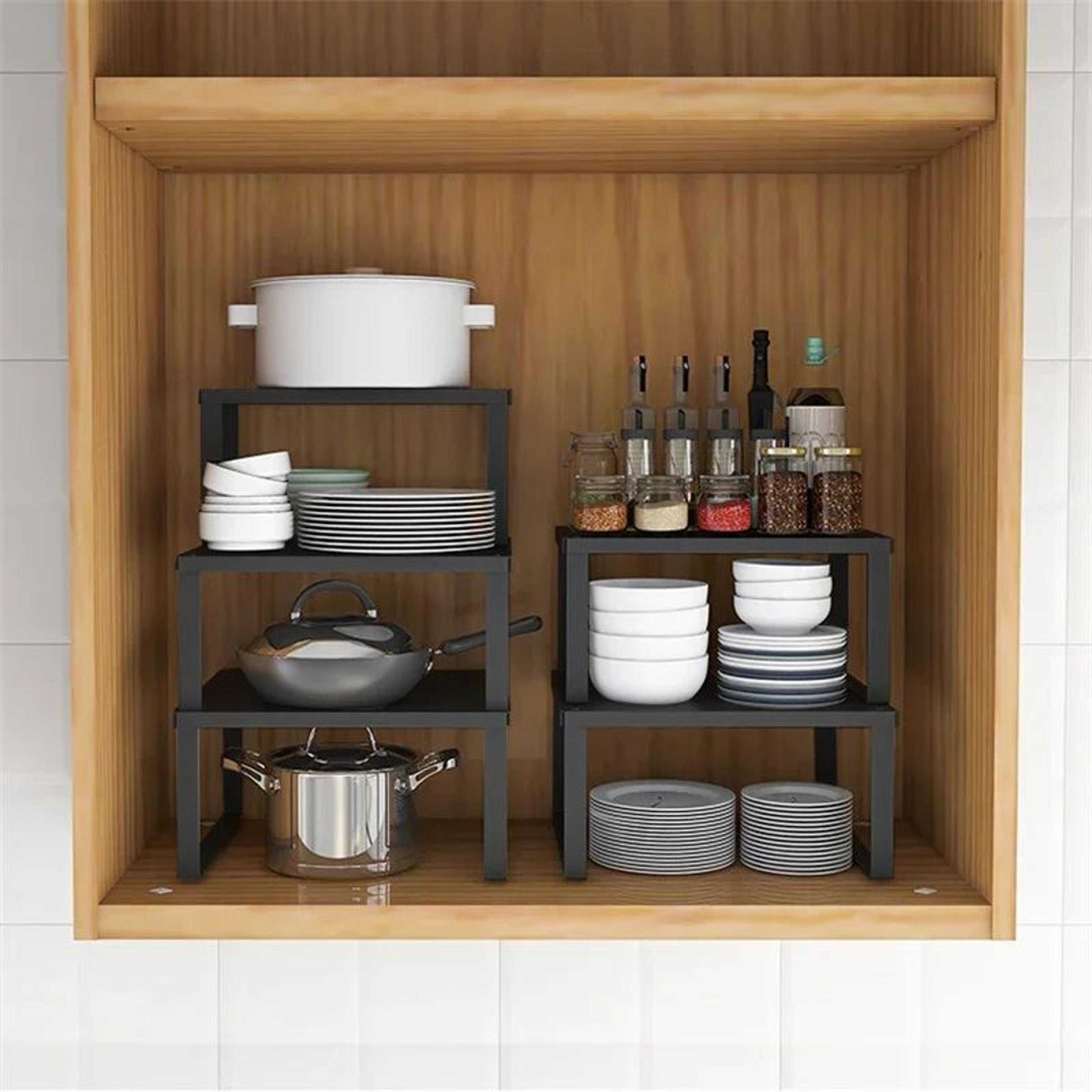 WallMounted Spice Organizer Shelf  Kitchen Storage Rack  Bathroom Storage Shelf For SpaceSaving Org 3
