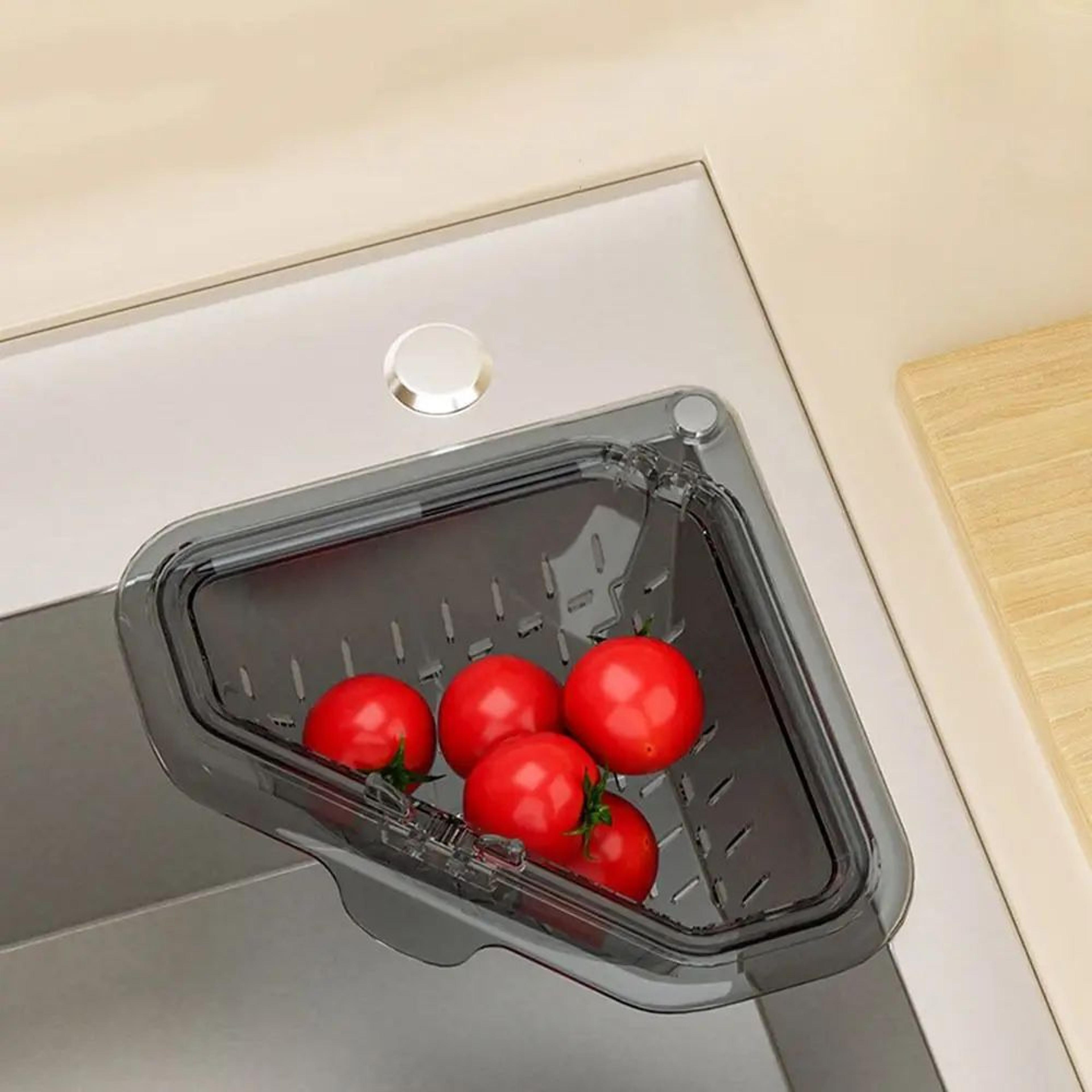 Magnetic Kitchen Sink Drain Strainer Basket With Detachable Bottom Cover 3