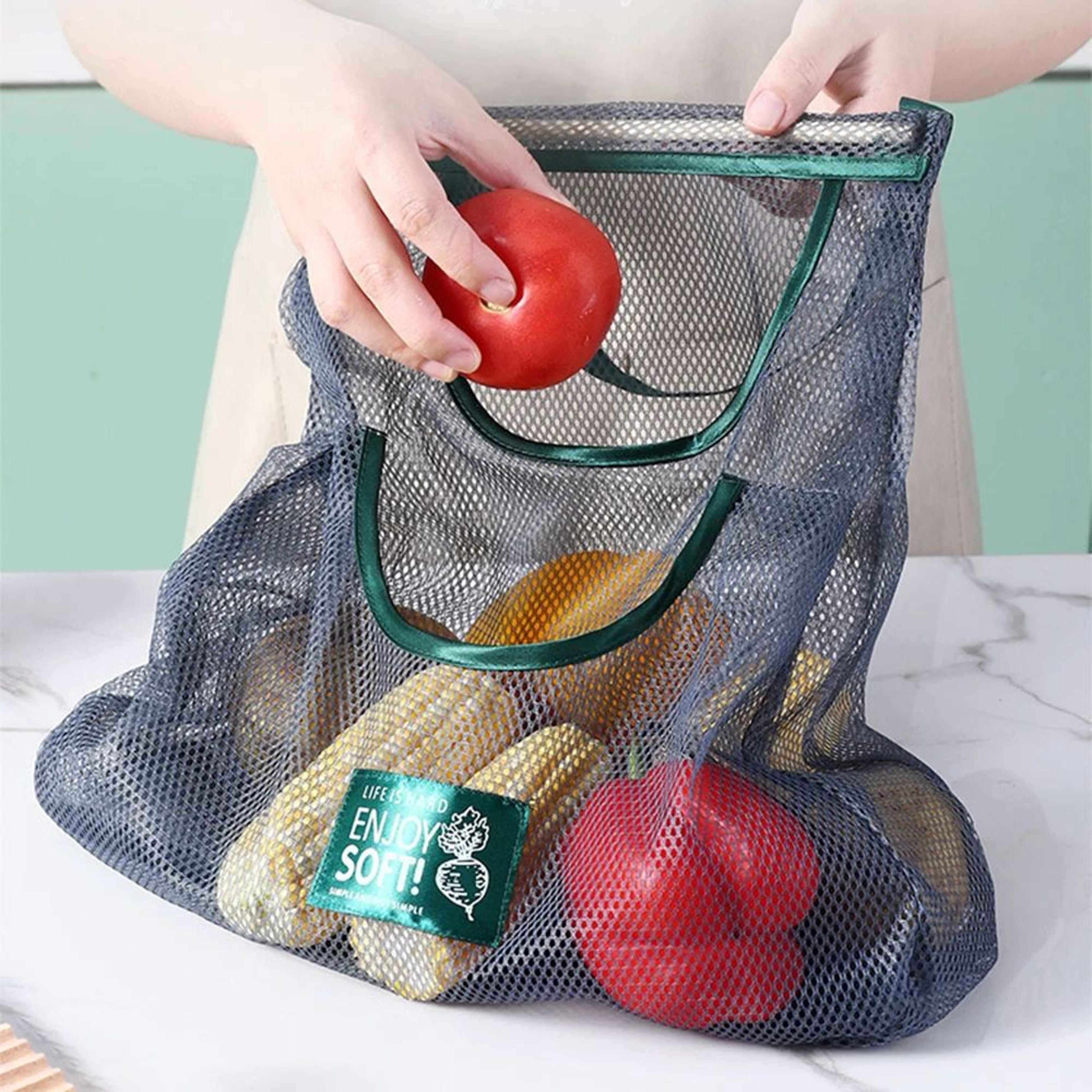 Corner Fresh Hanging Produce Storage Bag For Garlic Storage Bag Onion Storage Bag And Kitchen Wall  3