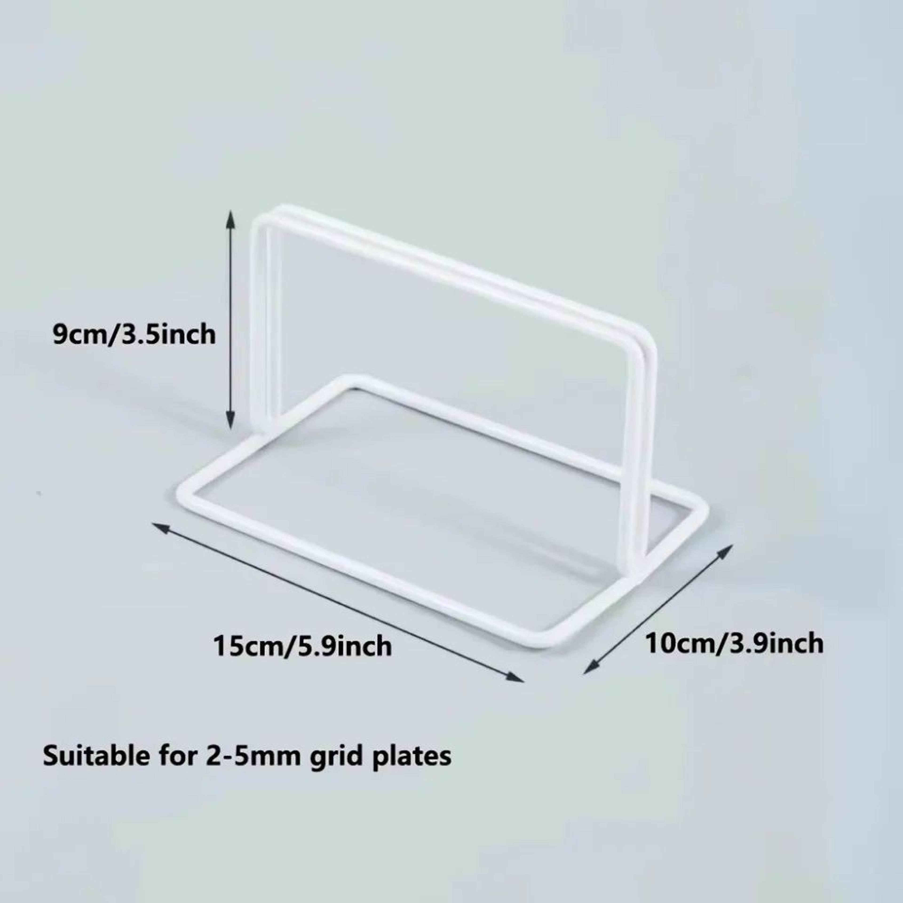 Modern Grid Panel Display Hooks Metal Grid Wall Display Brackets For Photo Art And Jewelry Booths 9