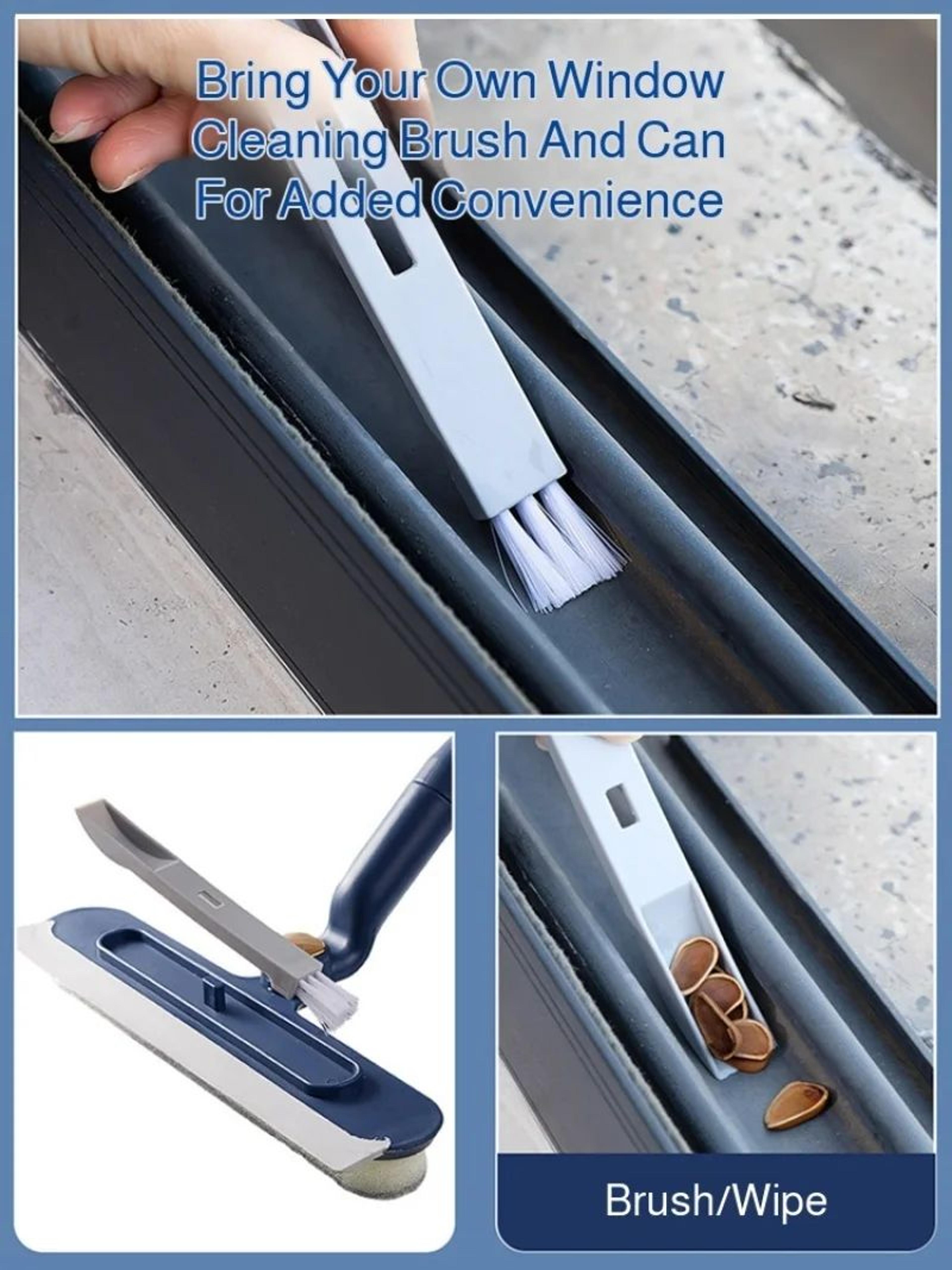 2 In 1 Telescopic Double Sided Window Cleaner With Extendable Handle 3