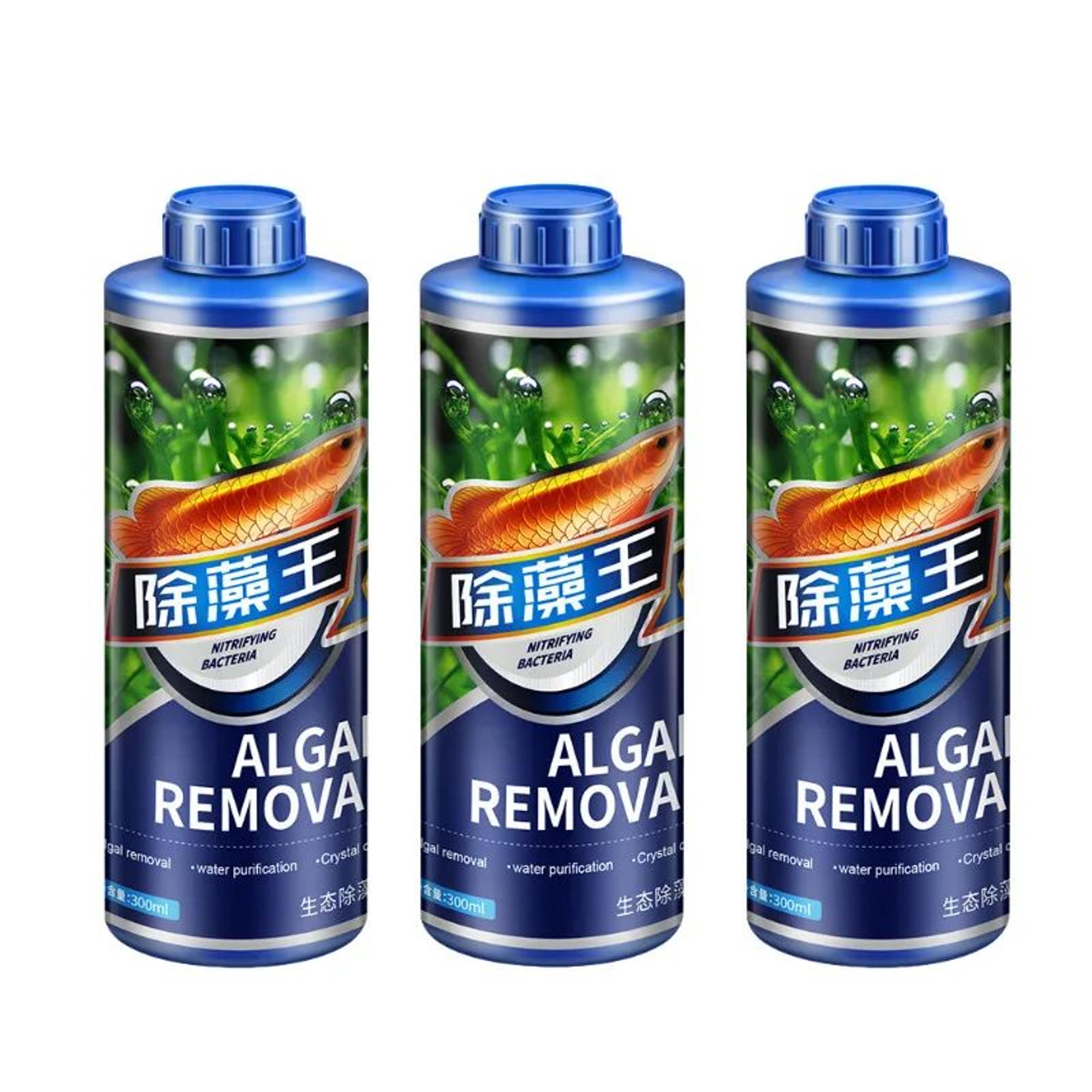 ClearGuard Aquarium Algaecide Water Clarifier 300ml Fish Tank Algae Remover Solution 8
