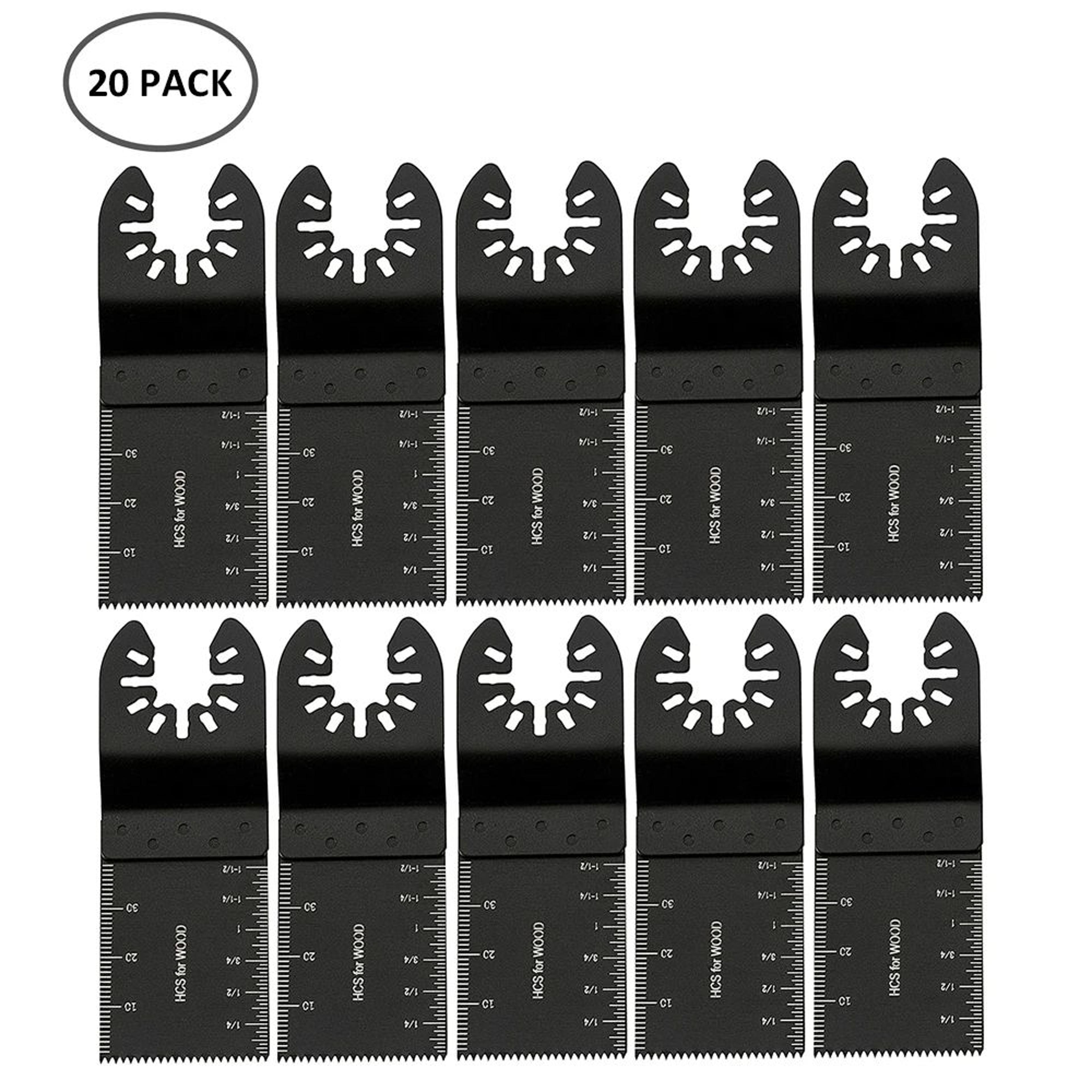 Universal Oscillating Multi Tool Blades Set For Wood Cutting Compatible With Dremel Milwaukee And M 8