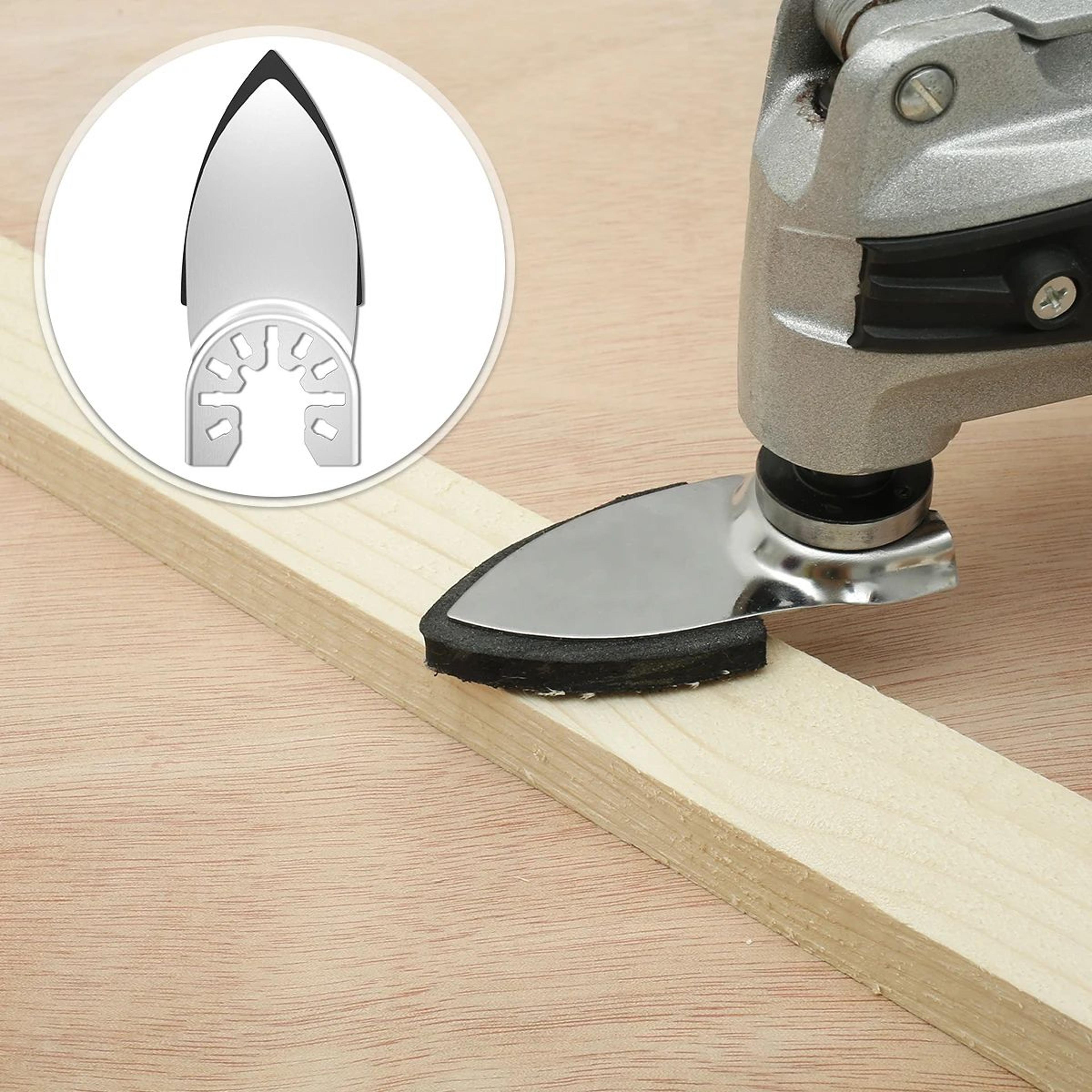 82 Piece Oscillating Tool Sanding Pads Kit With Assorted Sandpaper For Multi Tool Sanding 3