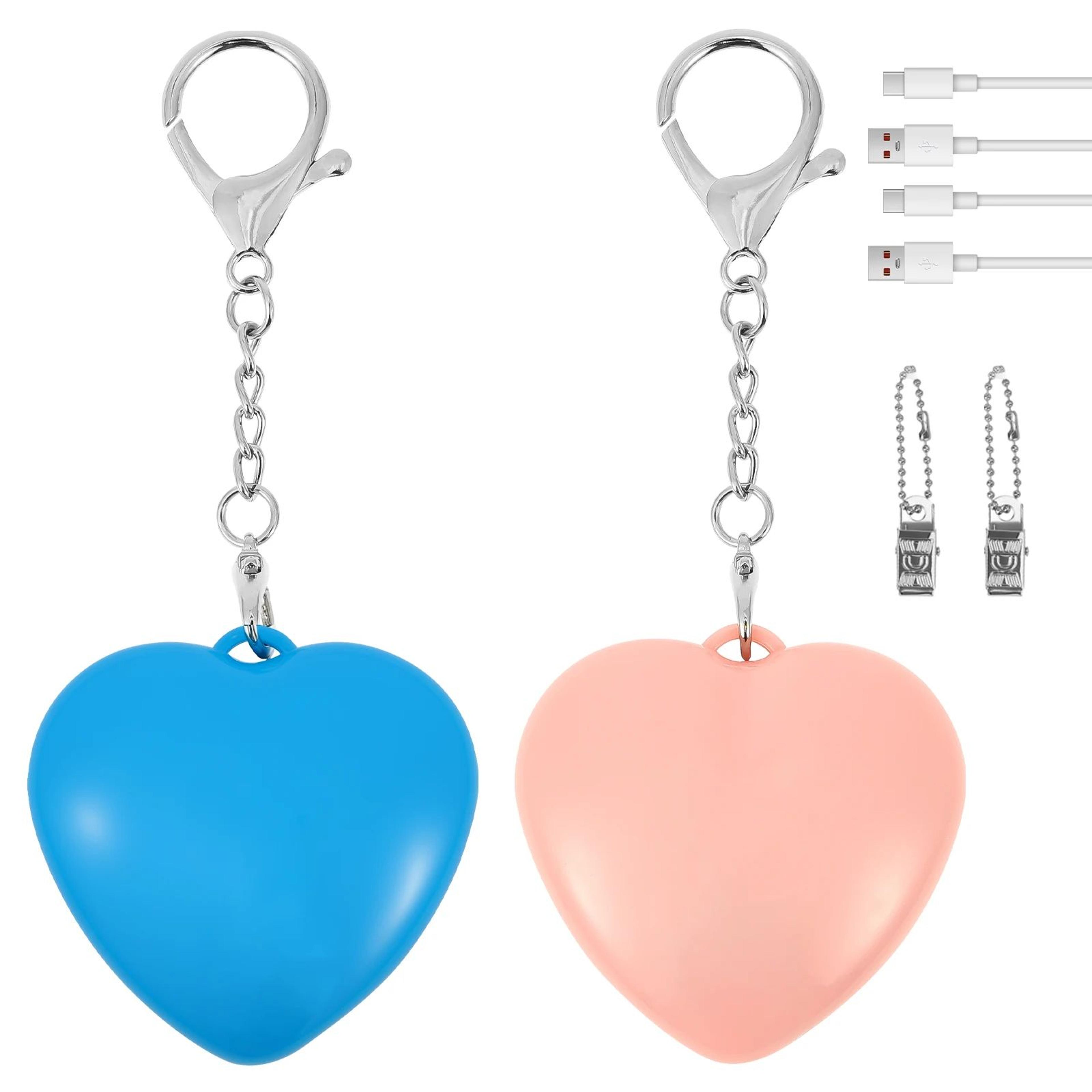 2 Pack LED Purse Light Automatic Sensor Handbag Light Heart Shape Purse Lamp 11
