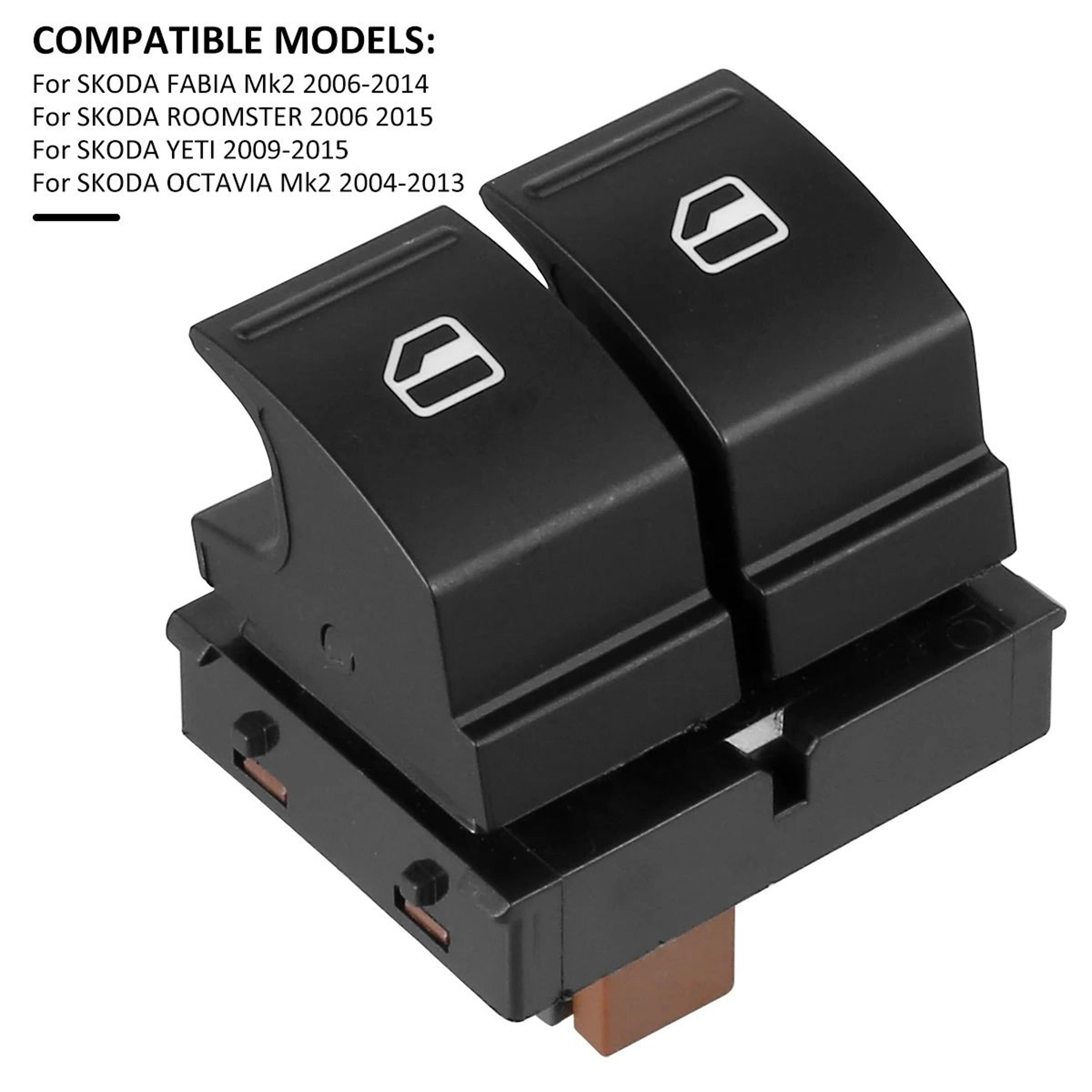 Skoda Power Window Switch Replacement Button For Octavia Mk2 Fabia Mk2 Roomster Electric Window Con 4