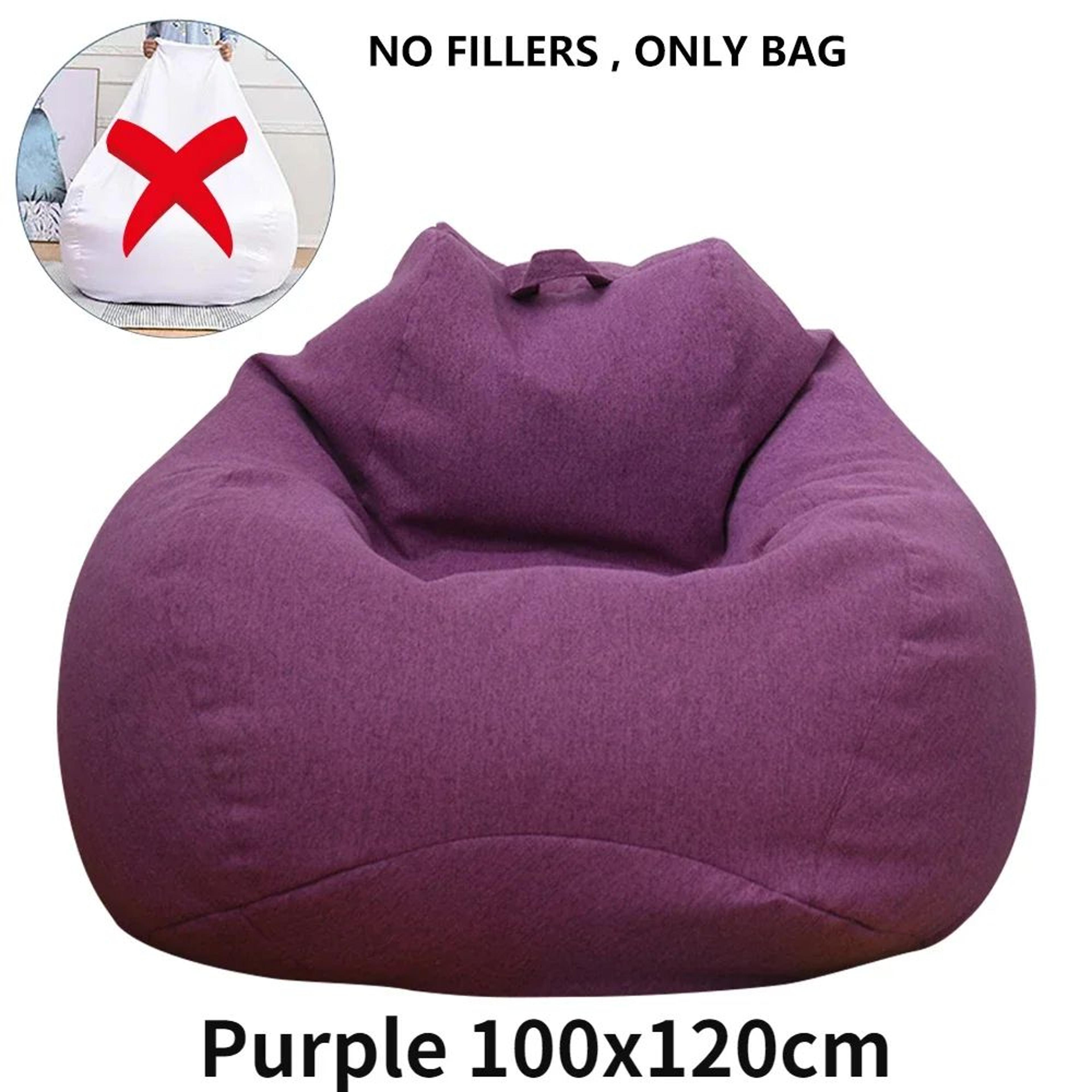 Luxury Bean Bag Chair Cover Washable Bean Bag Sofa Cover Replacement For Adults And Kids Without Fi 7