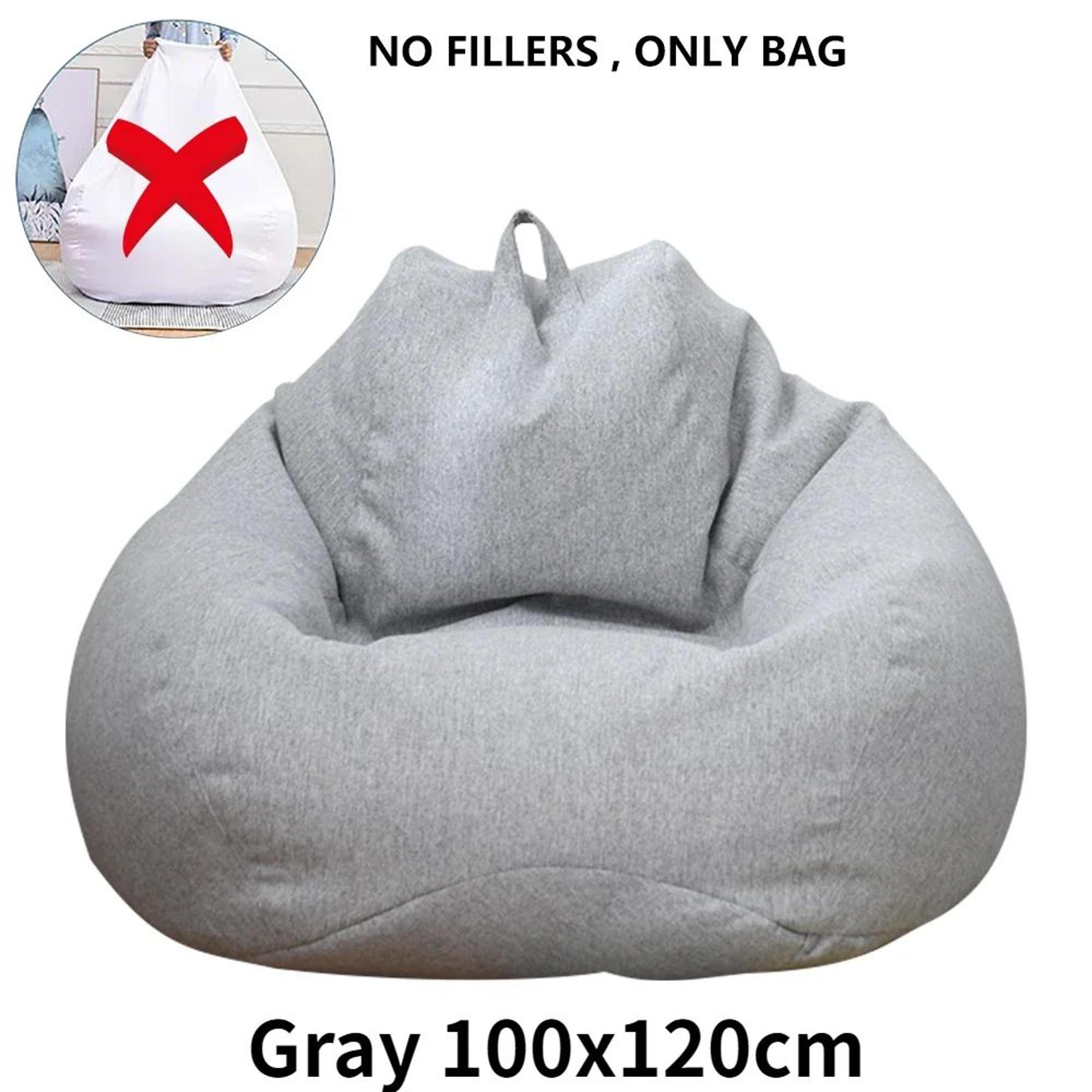 Luxury Bean Bag Chair Cover Washable Bean Bag Sofa Cover Replacement For Adults And Kids Without Fi 16