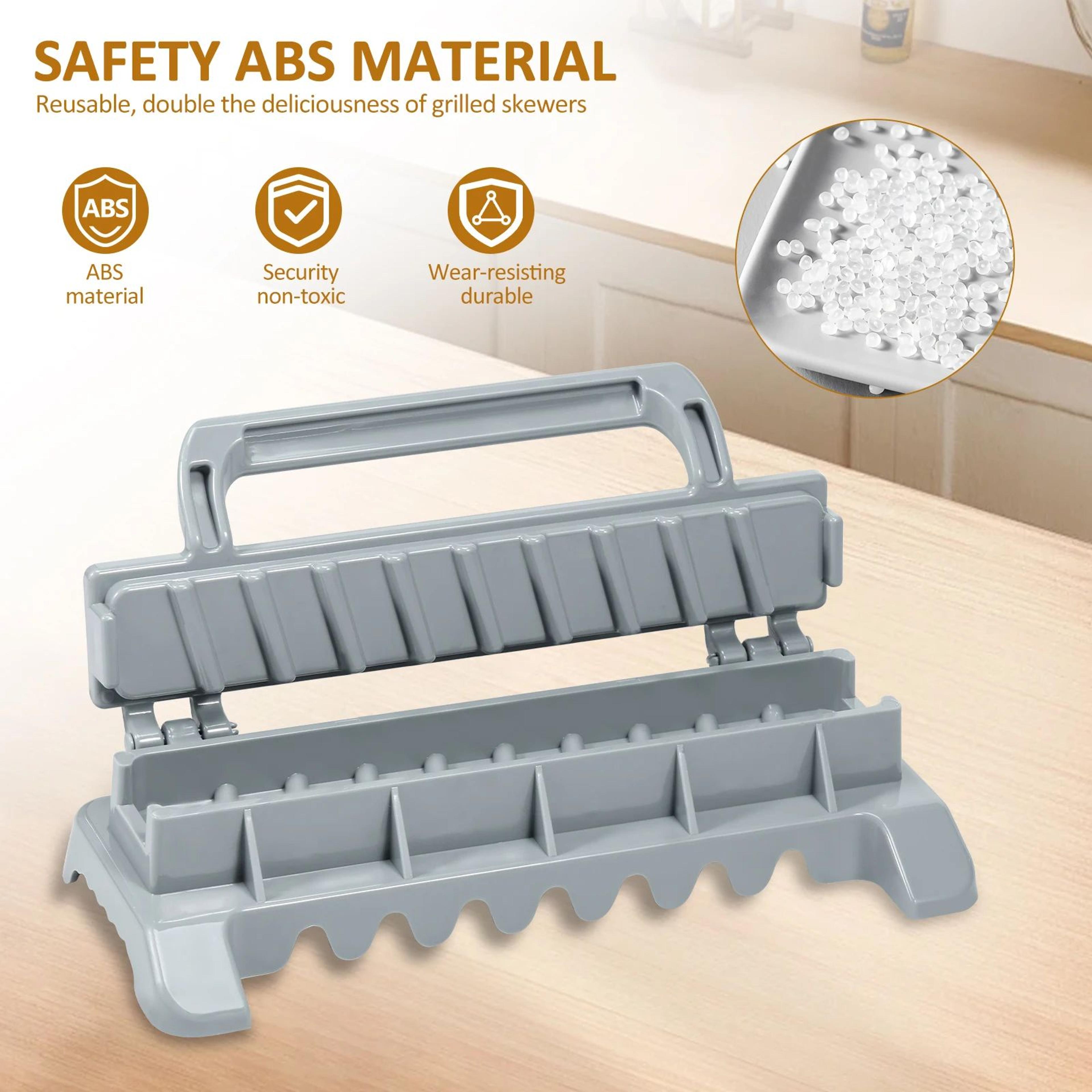 Reusable Kebab Maker Manual Kebab Press BBQ Skewer Maker For Homemade Meat Skewers 1