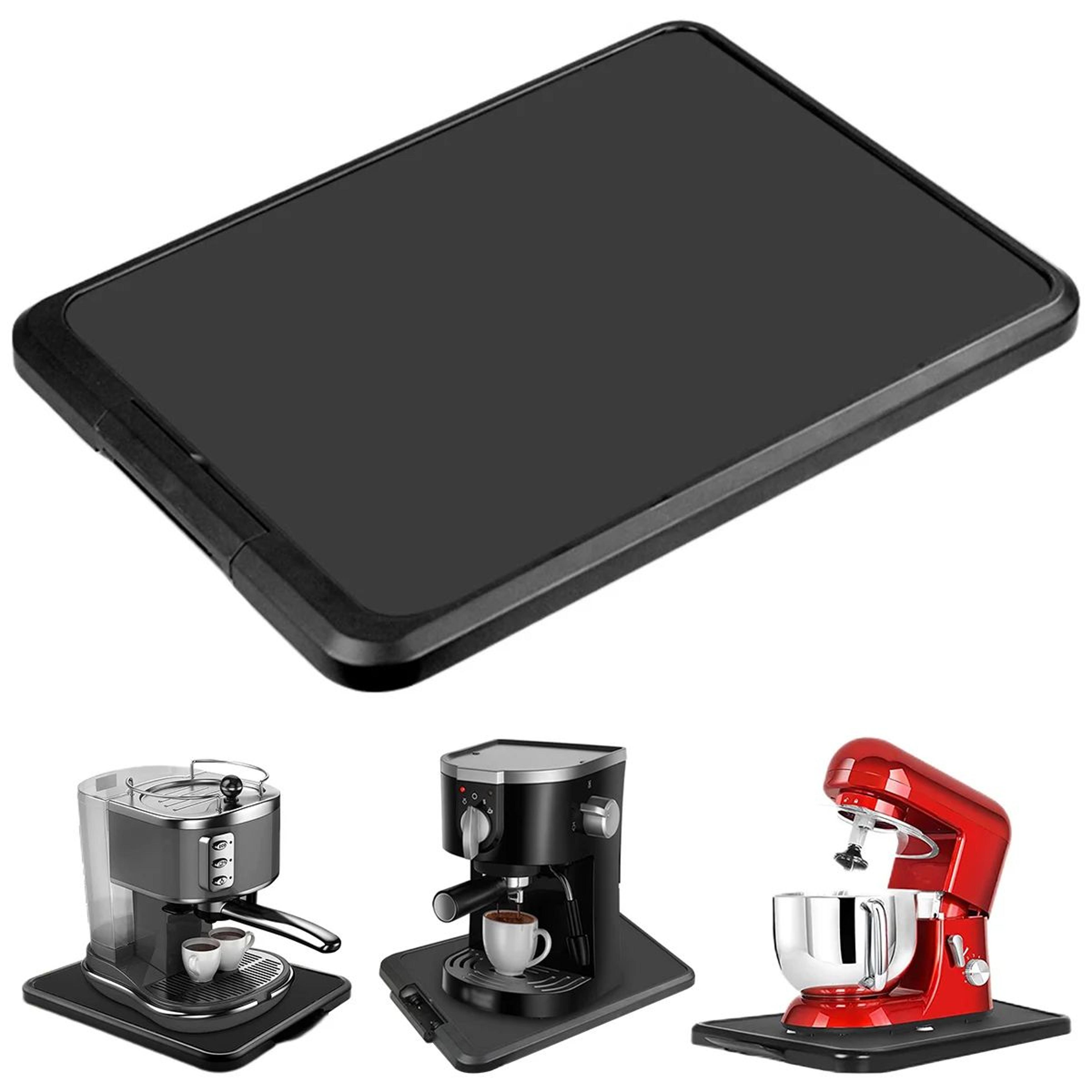 smooth glide appliance sliding tray for countertop coffee maker slider and kitchen appliances