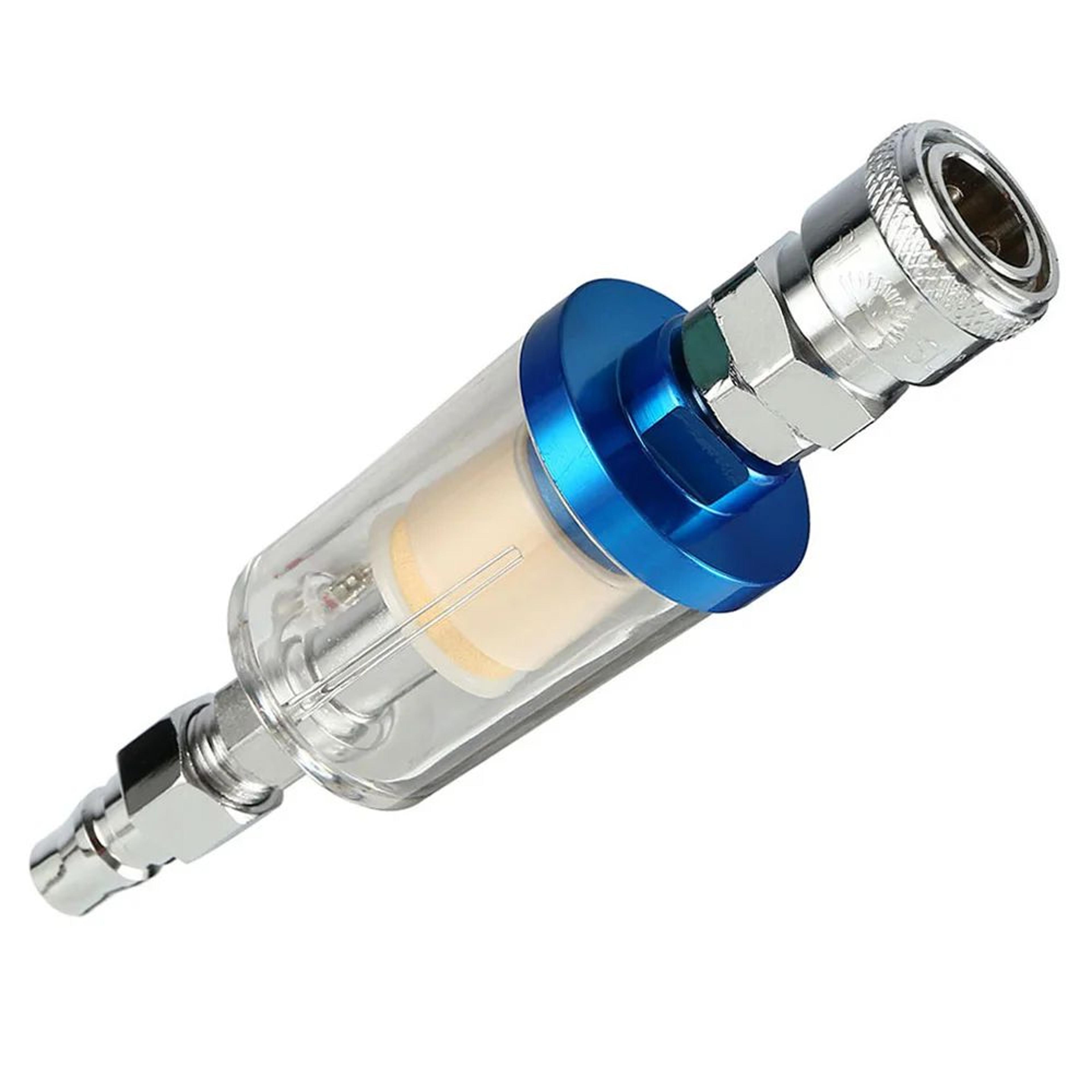 Professional Spray Gun Water Separator Inline Air Compressor Moisture Filter 1 Quarter Inch Thread 3