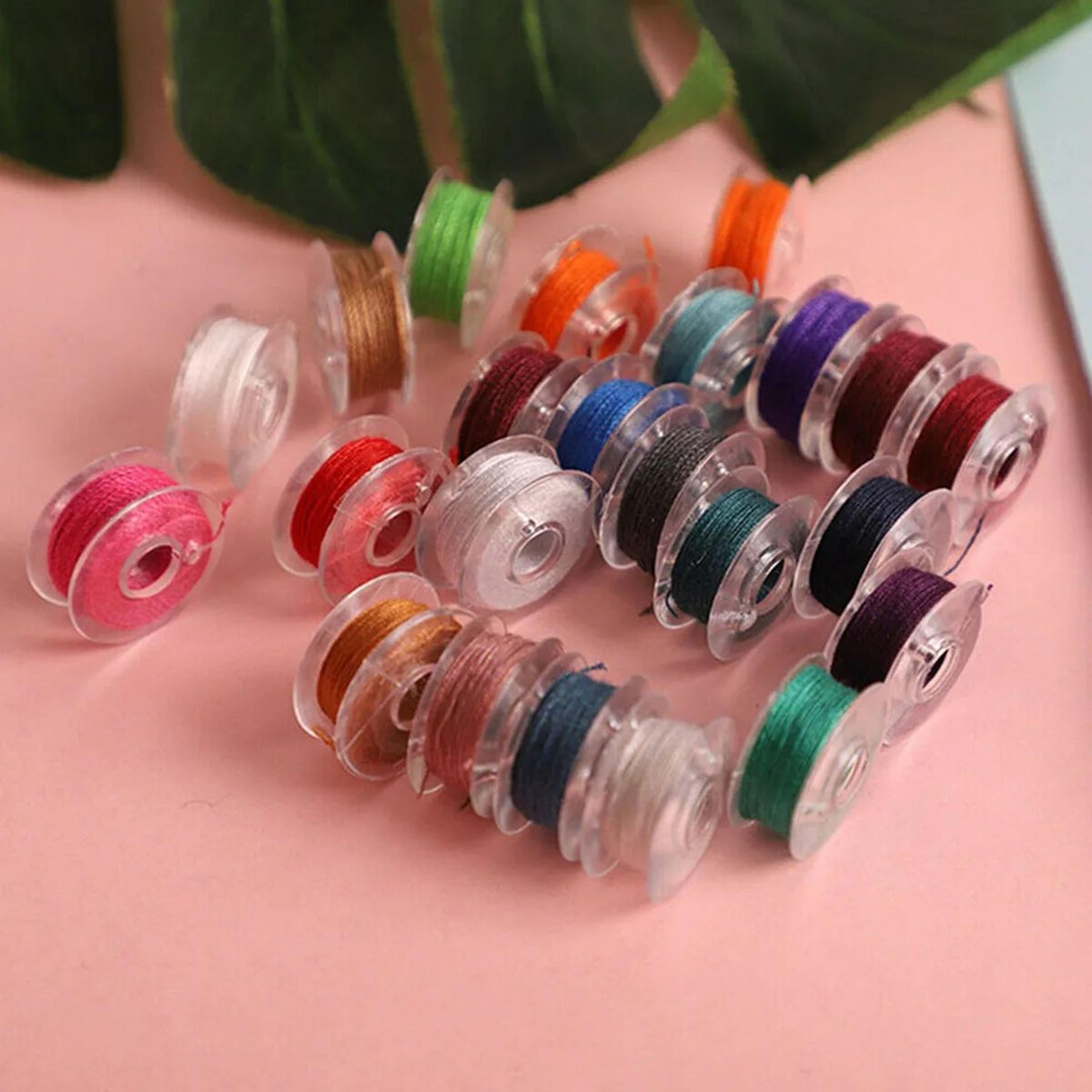 ColorMatch Sewing Thread Kit With Reusable Bobbins For Hand And Machine Sewing 3