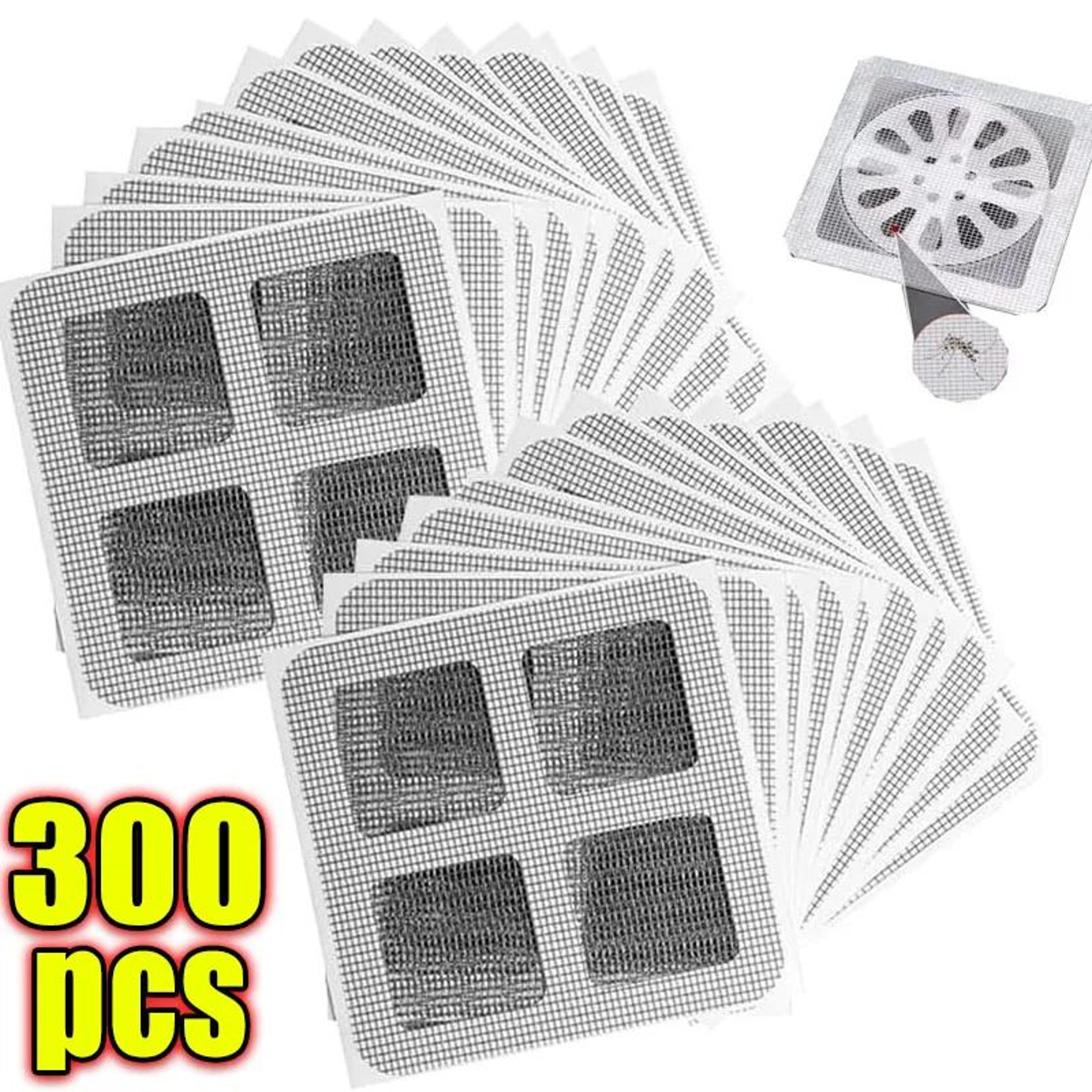 Disposable Hair Drain Catcher Mesh Stickers For Shower Drain And Sink Protection 9