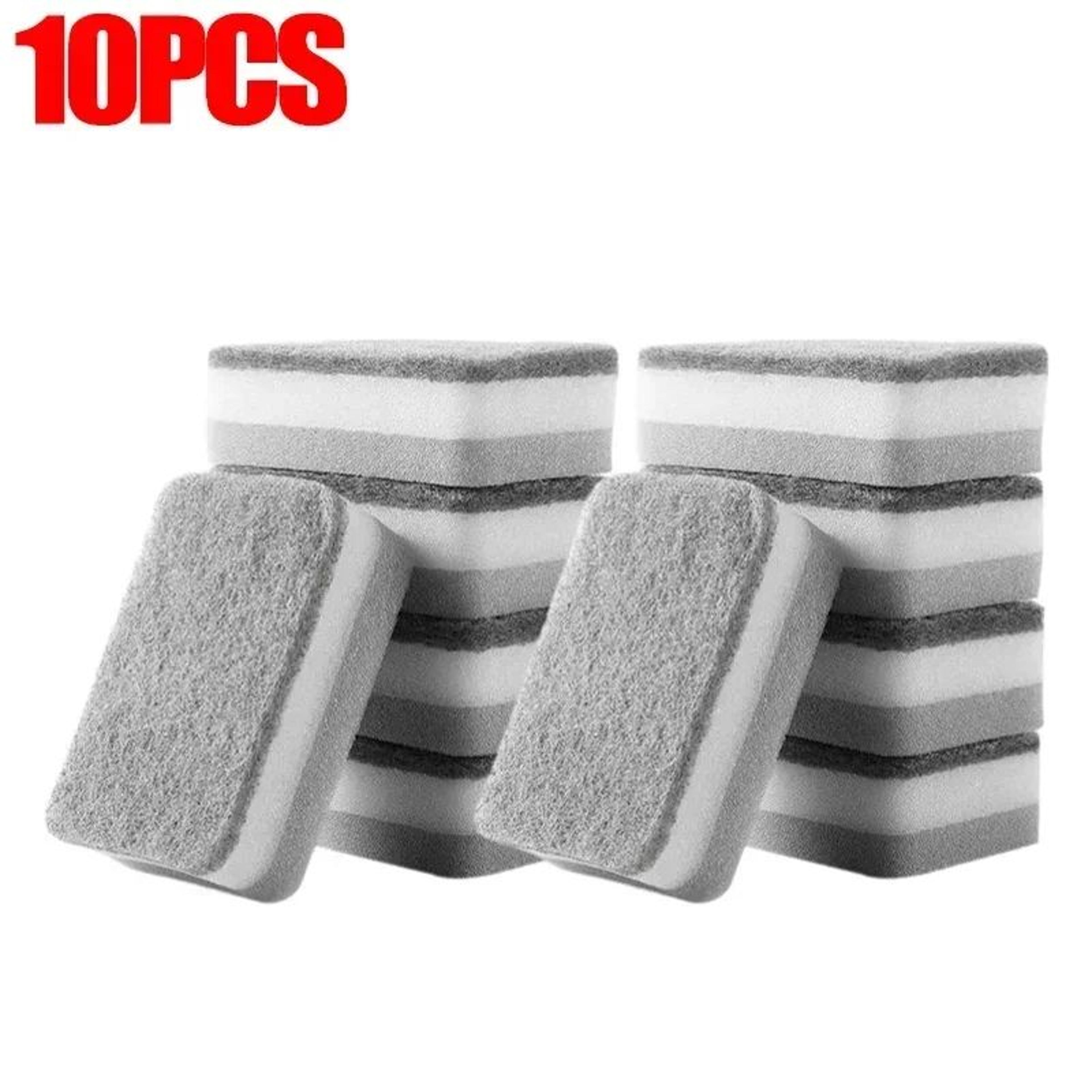 Triple Layer Kitchen Cleaning Sponge Reusable Dish Scrubber For Pots Pans And Cookware 7