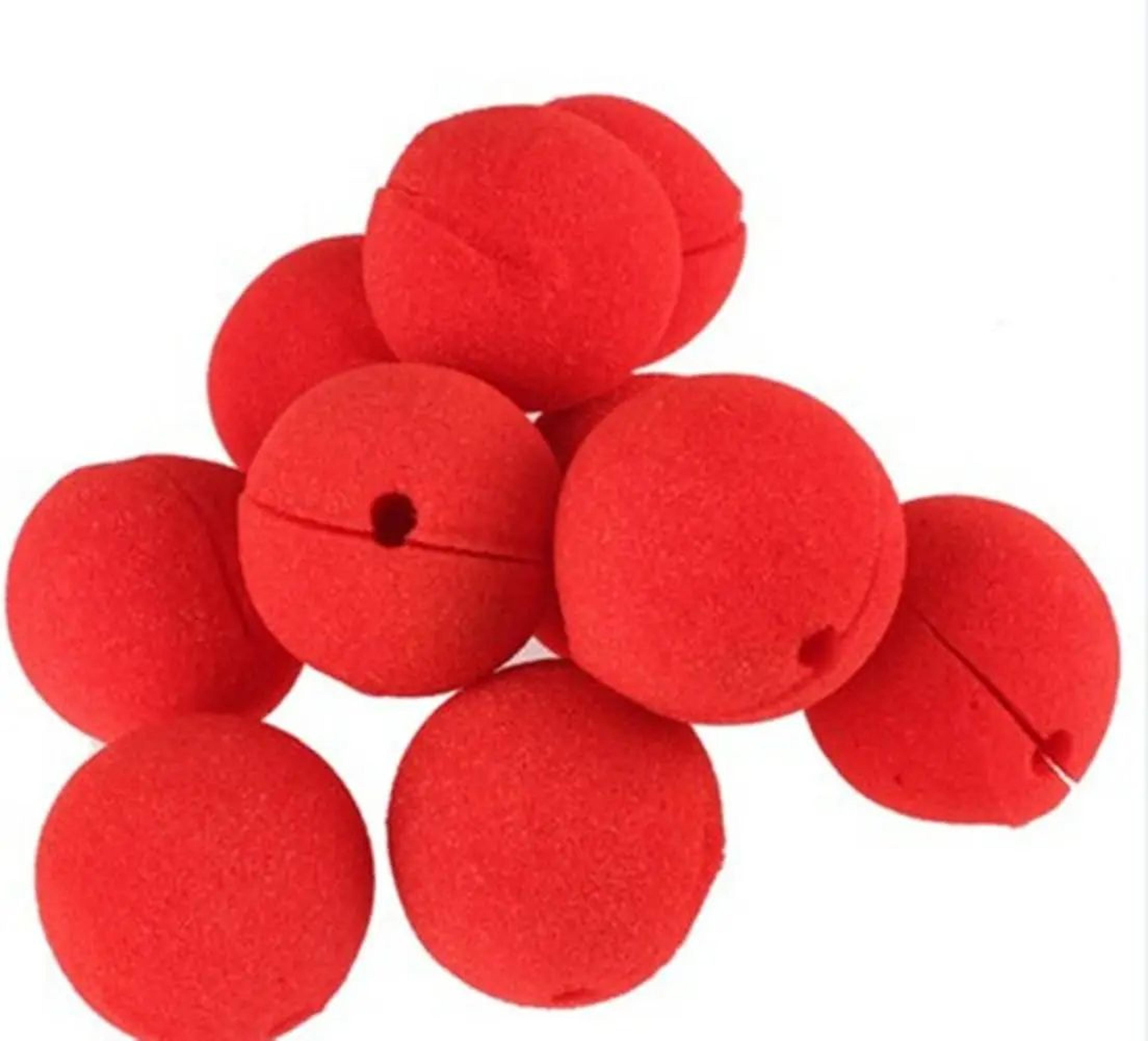Funny Red Clown Nose Foam Cosplay Accessory For Halloween Party Costume And Circus Performance 3
