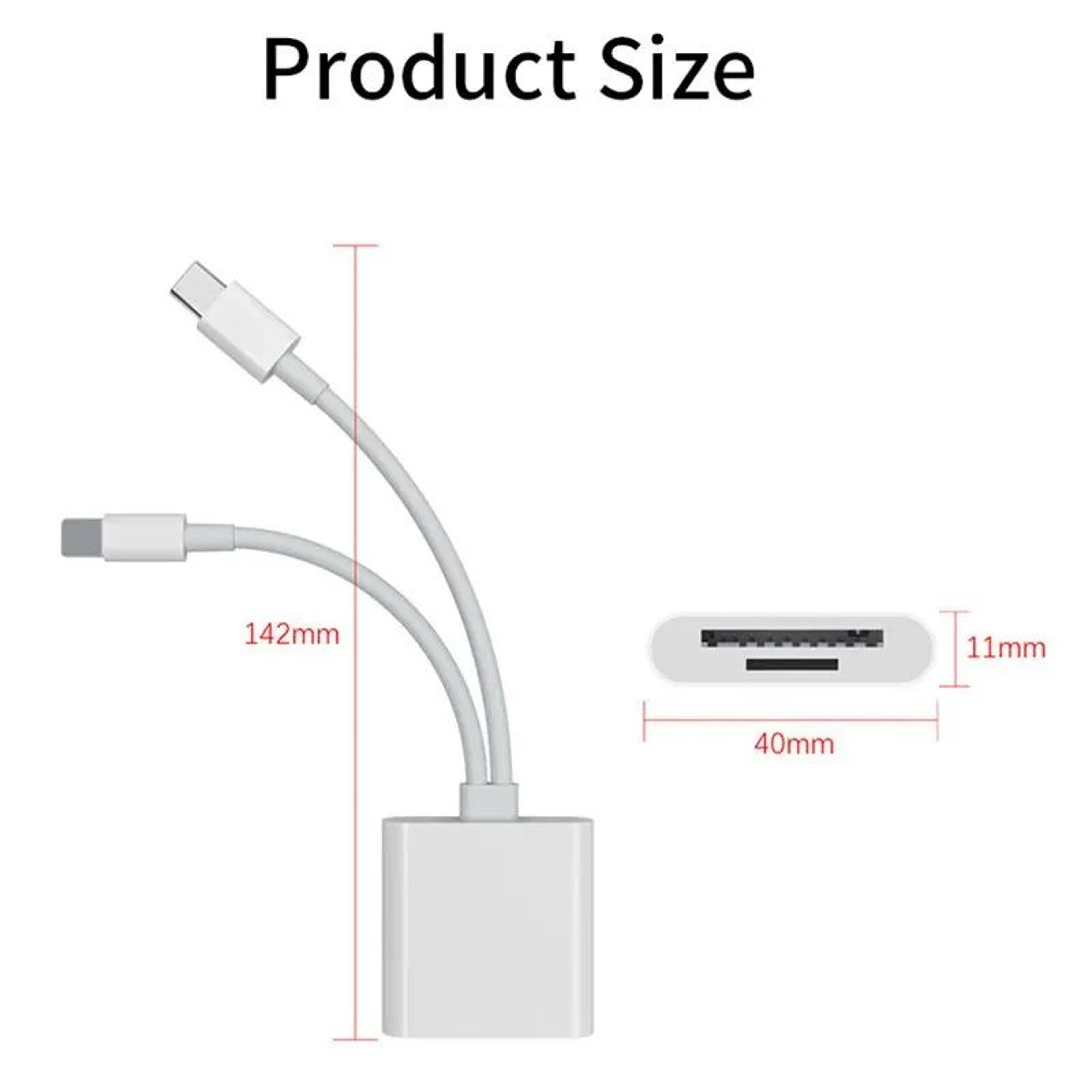 SwiftSync OTG Card Reader For USB C SD Card Reader And Lightning TF Memory Card Adapter 5