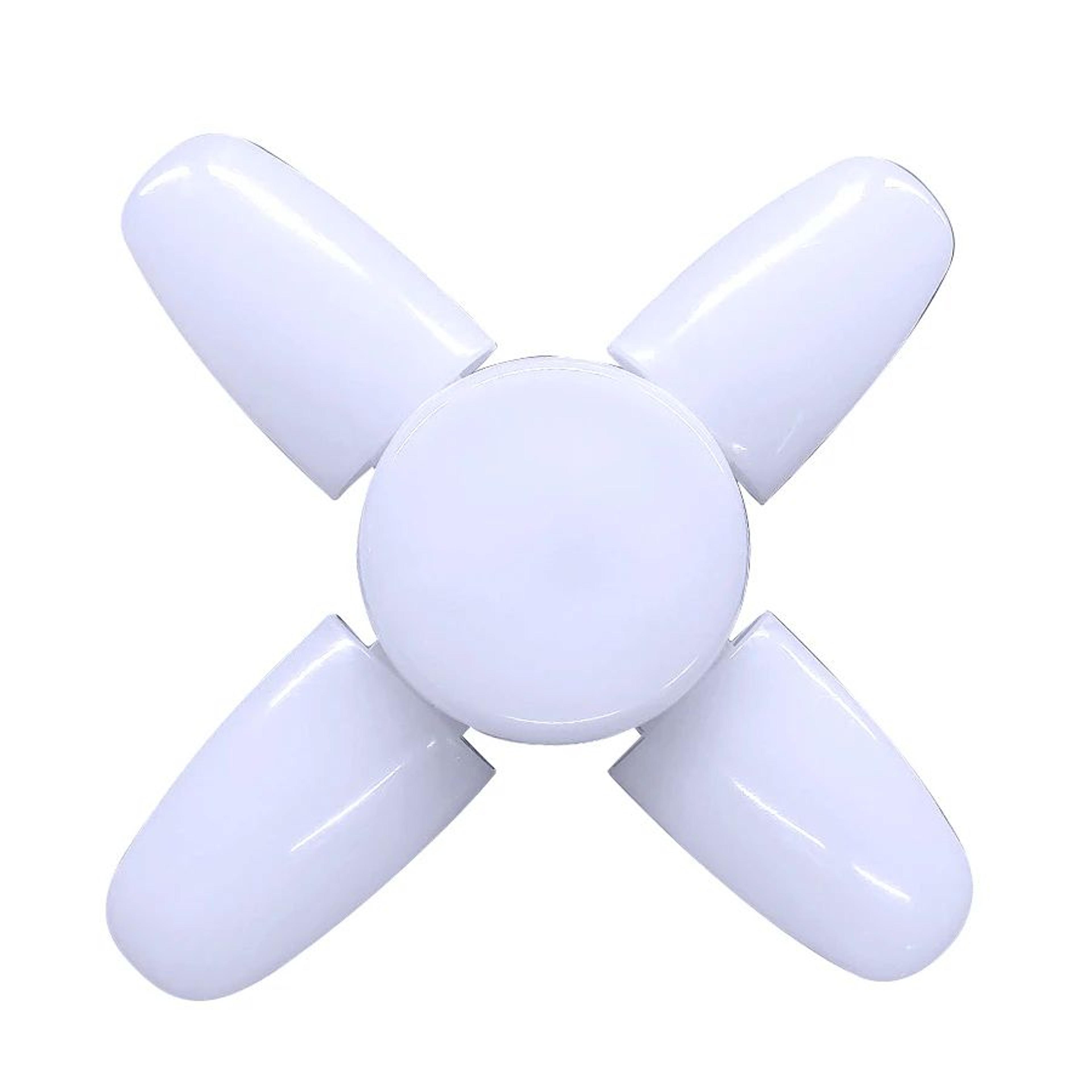 Foldable LED Garage Light E27 28W Adjustable Fan Blade LED Bulb For Home Ceiling Lighting 5