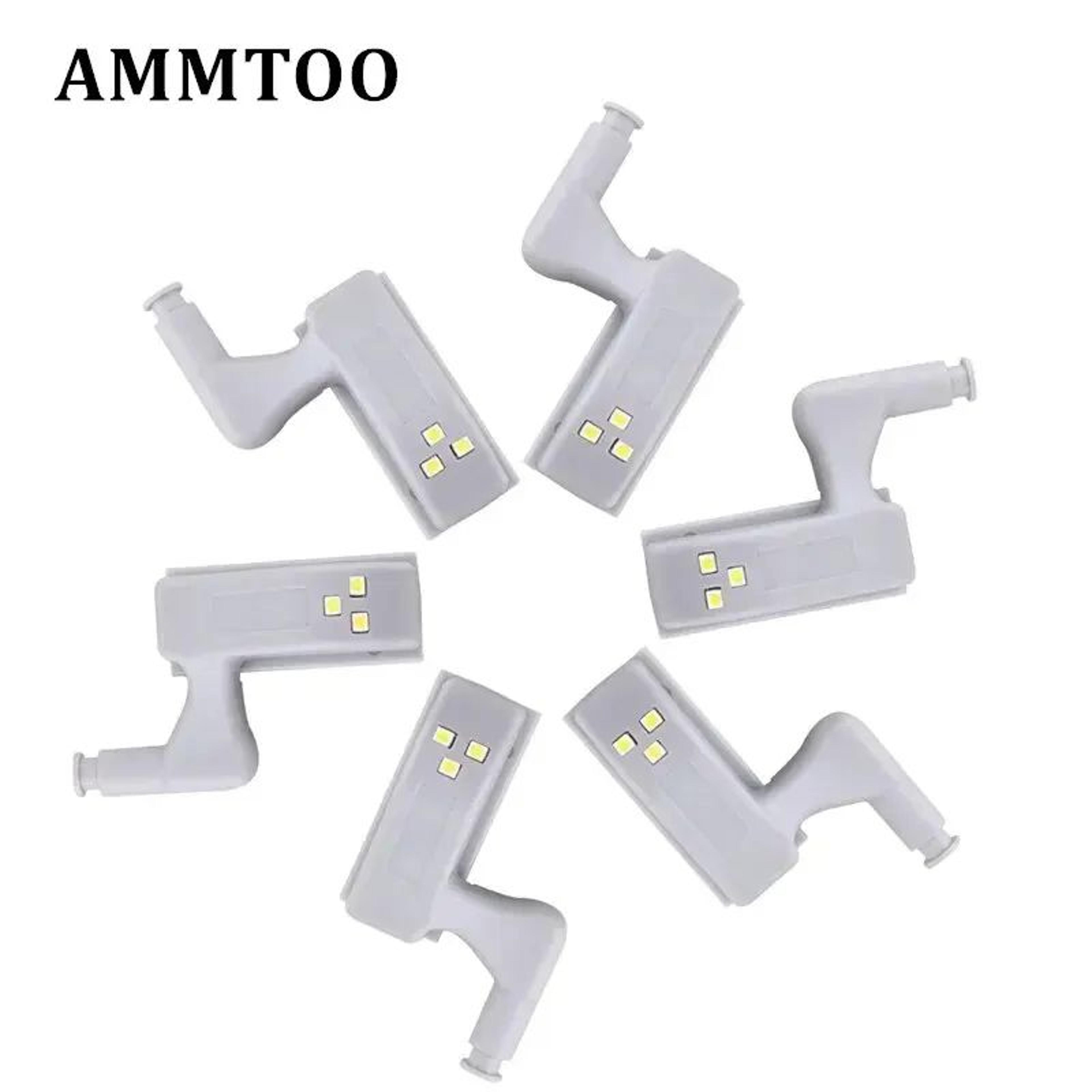 Smart LED Cabinet Light 8 Piece Cabinet Hinge Light Set For Wardrobes Closets And Kitchen Cabinets 0
