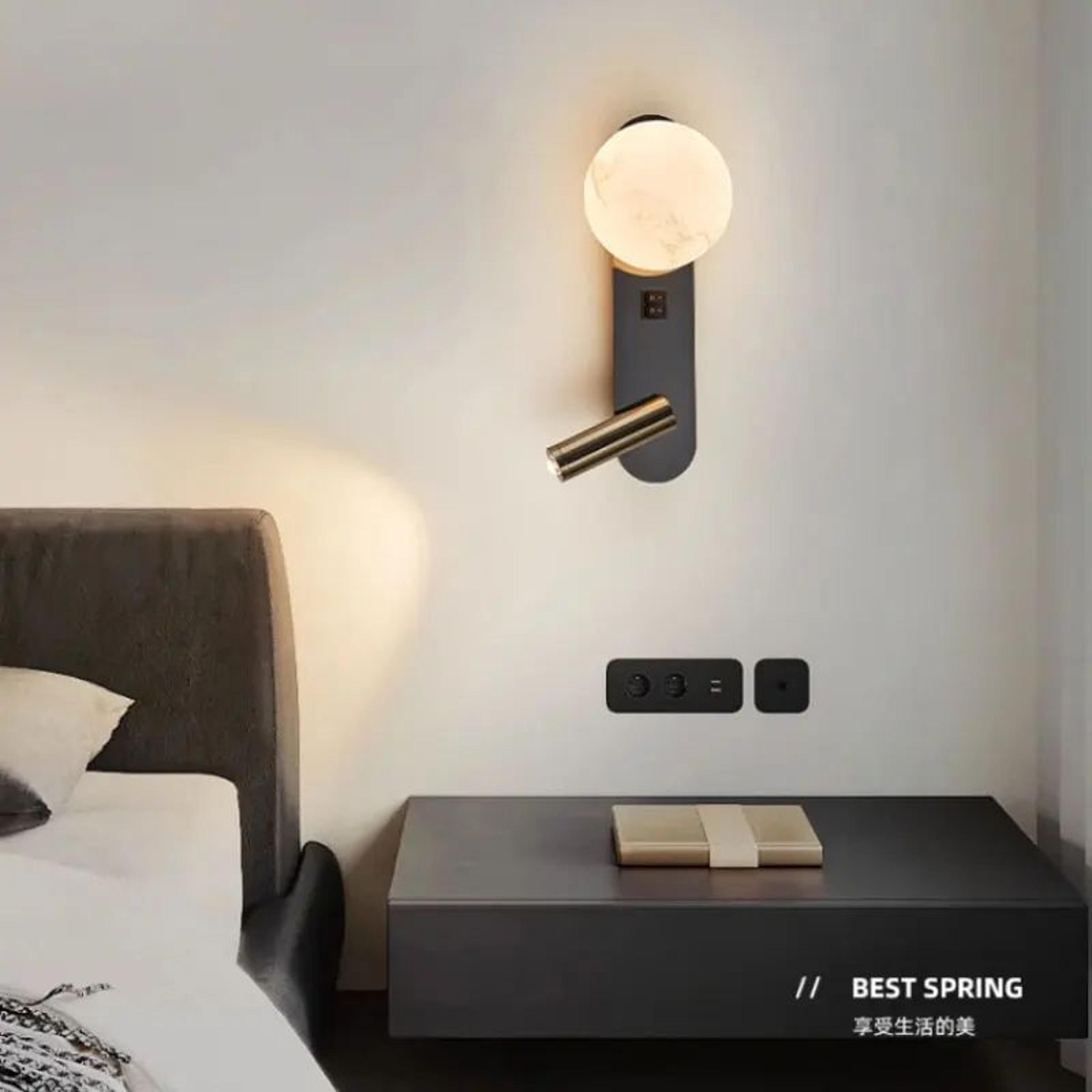 Nordic Modern Wall Sconce LED Wall Lamp For Bedroom Living Room And Hallway 1
