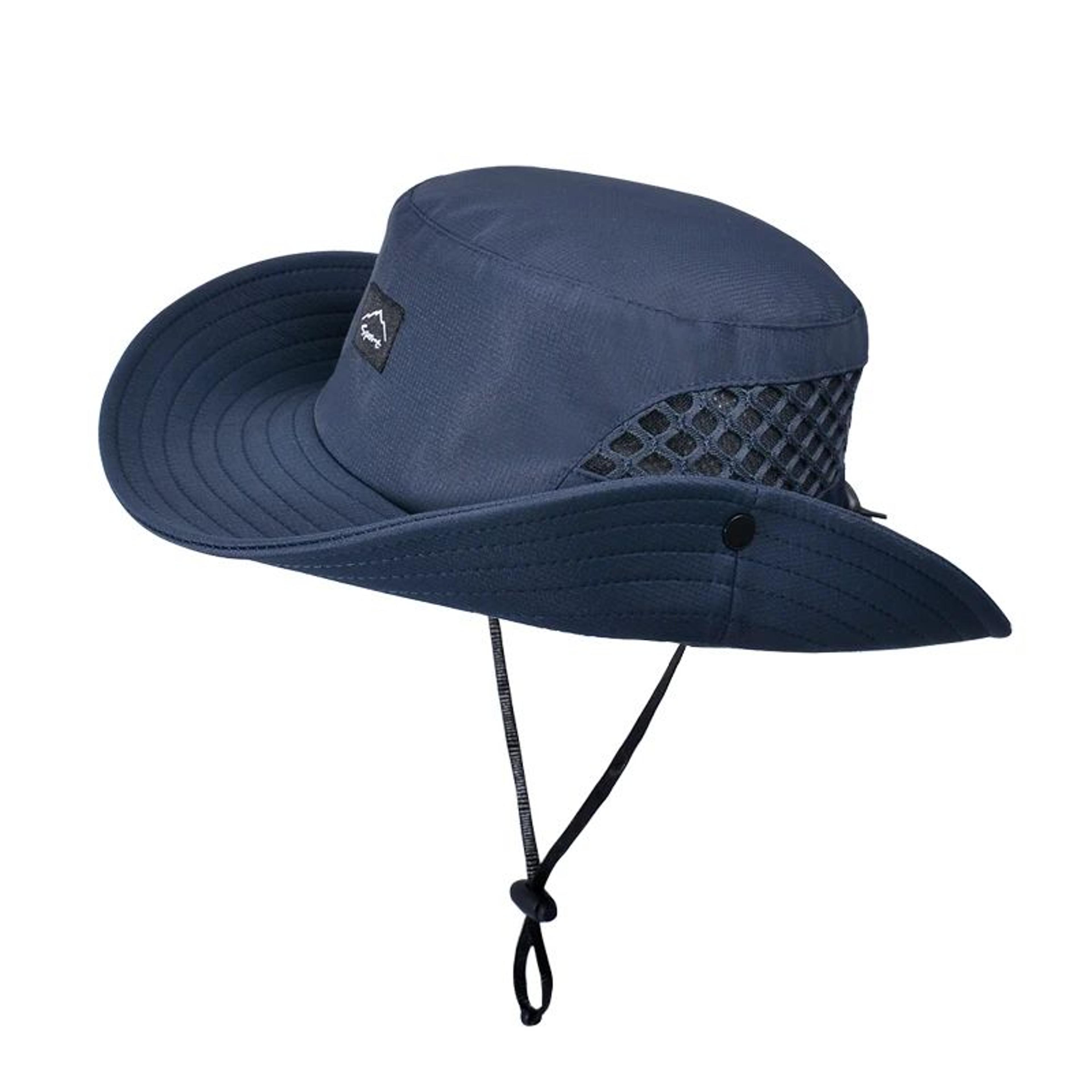 Mens Wide Brim Sun Hat Breathable Fishing Hat With UV Protection For Outdoor Adventures 11