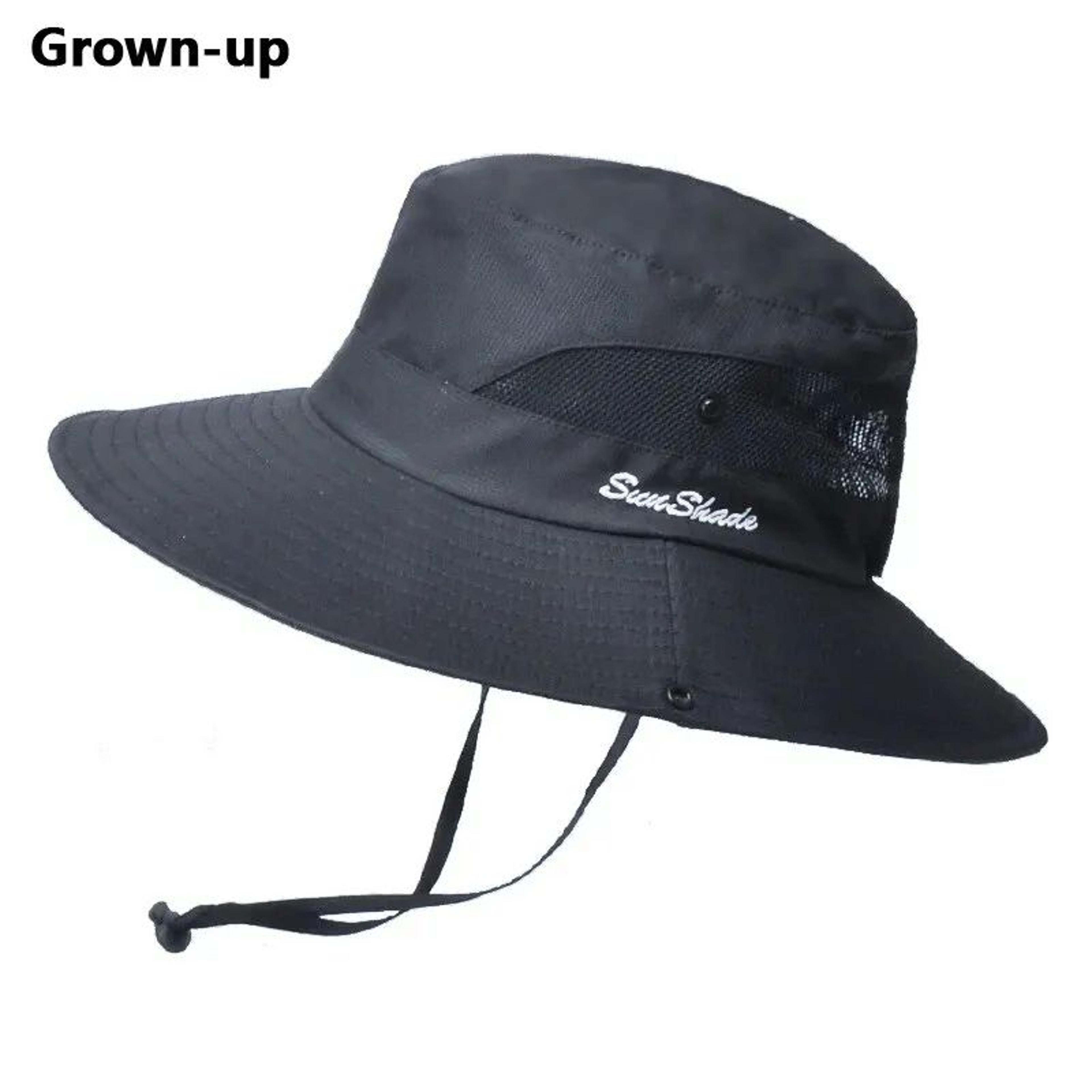 Womens Wide Brim Sun Hat With Ponytail Hole Foldable UV Protection Hat For Hiking Beach Gardening 7