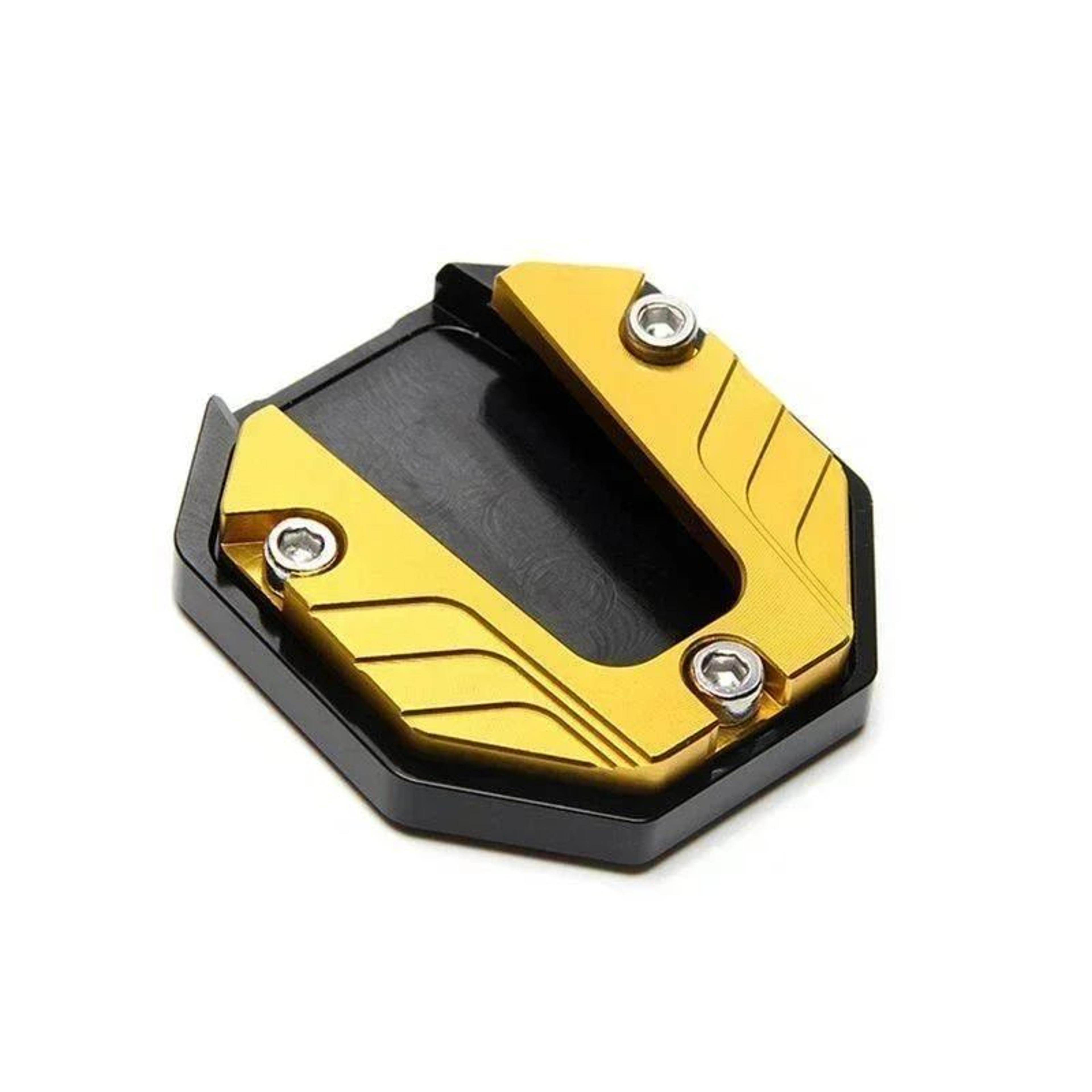 RideGuard Universal Motorcycle Kickstand Pad Wide Side Stand Extender For Motorcycles And Scooters 6