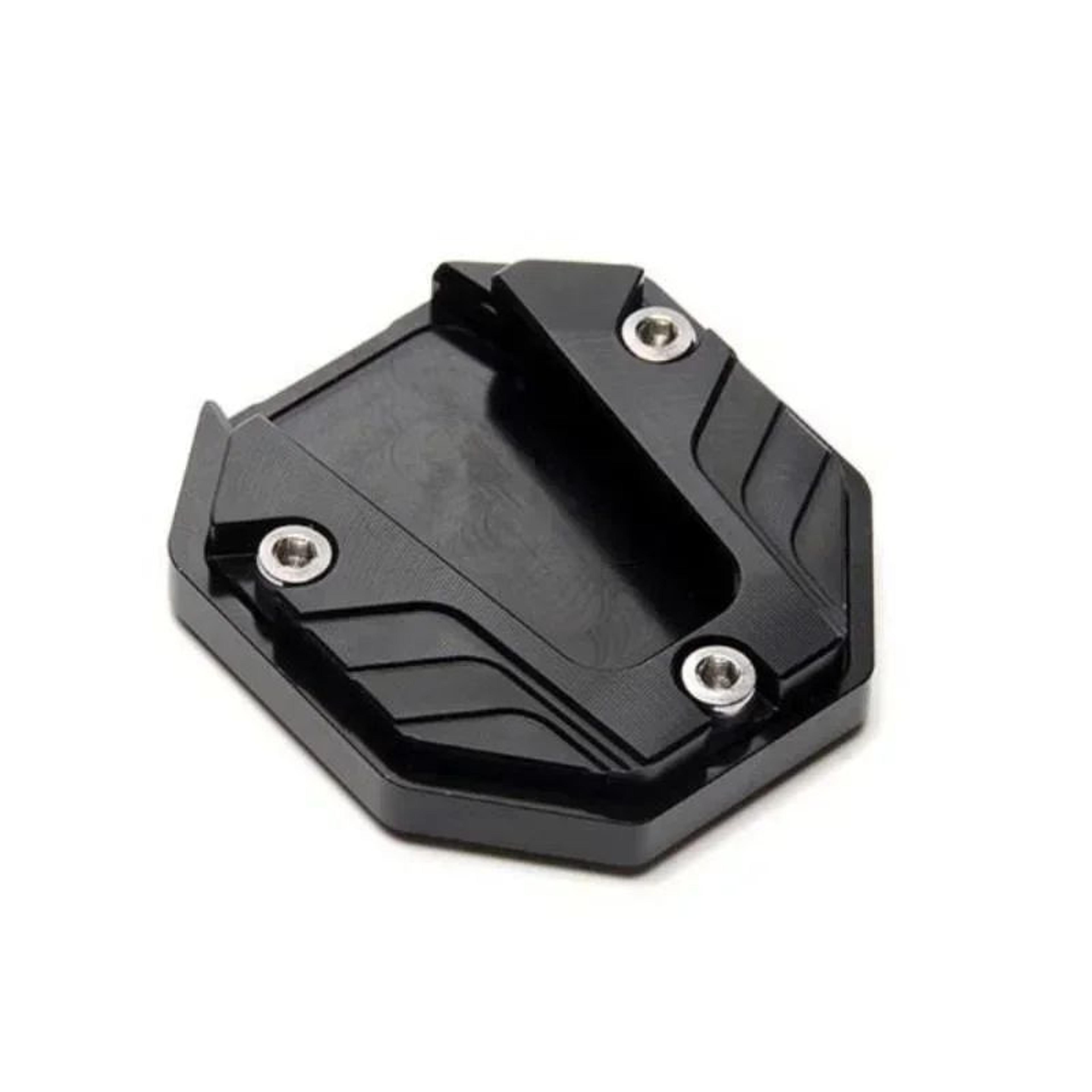 RideGuard Universal Motorcycle Kickstand Pad Wide Side Stand Extender For Motorcycles And Scooters 10