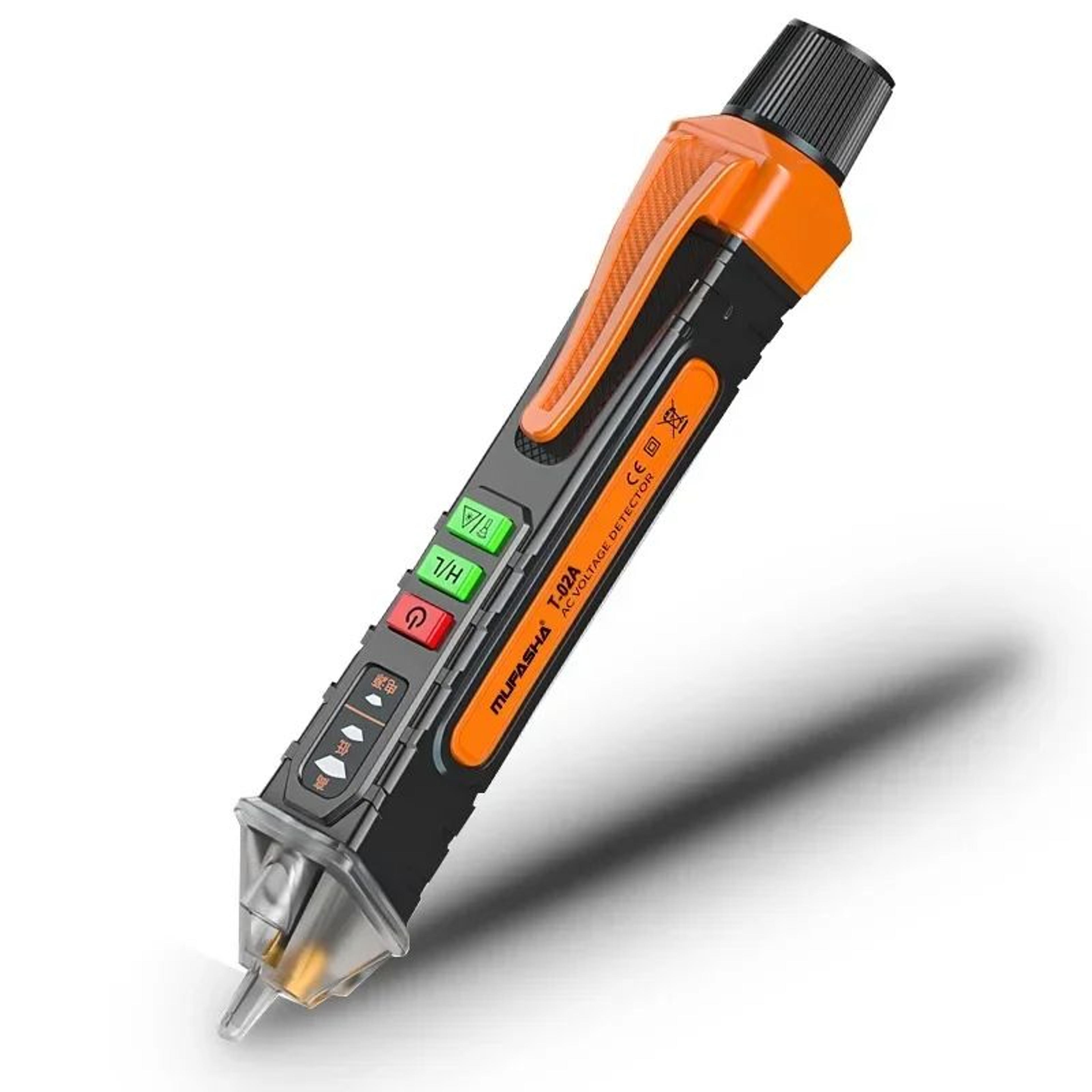 Non Contact Voltage Tester Pen 121000V AC With Flashlight Electrical Circuit Detector 1