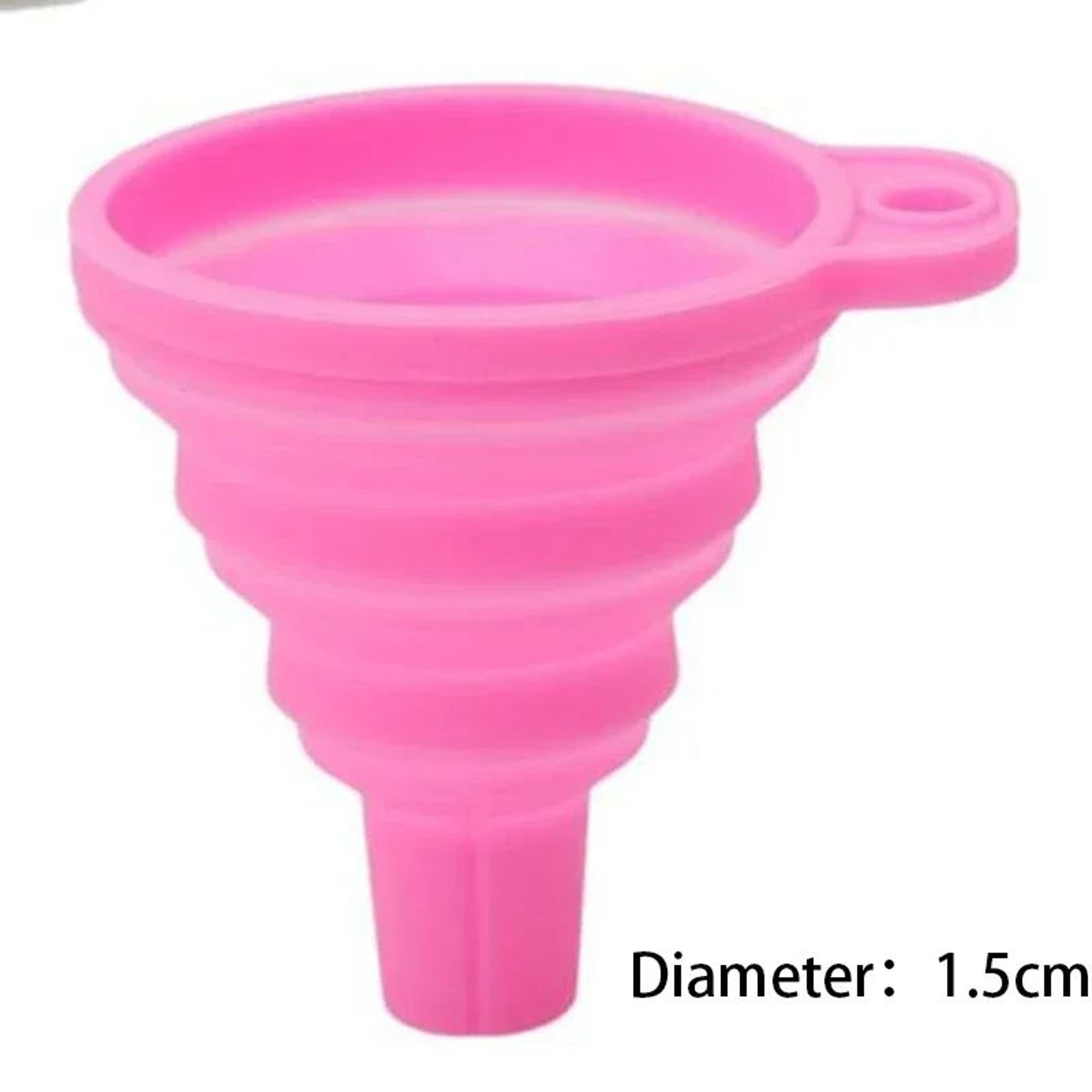 Mini Collapsible Silicone Funnel For Automotive Fluid Transfer And Household Bottle Filling 7