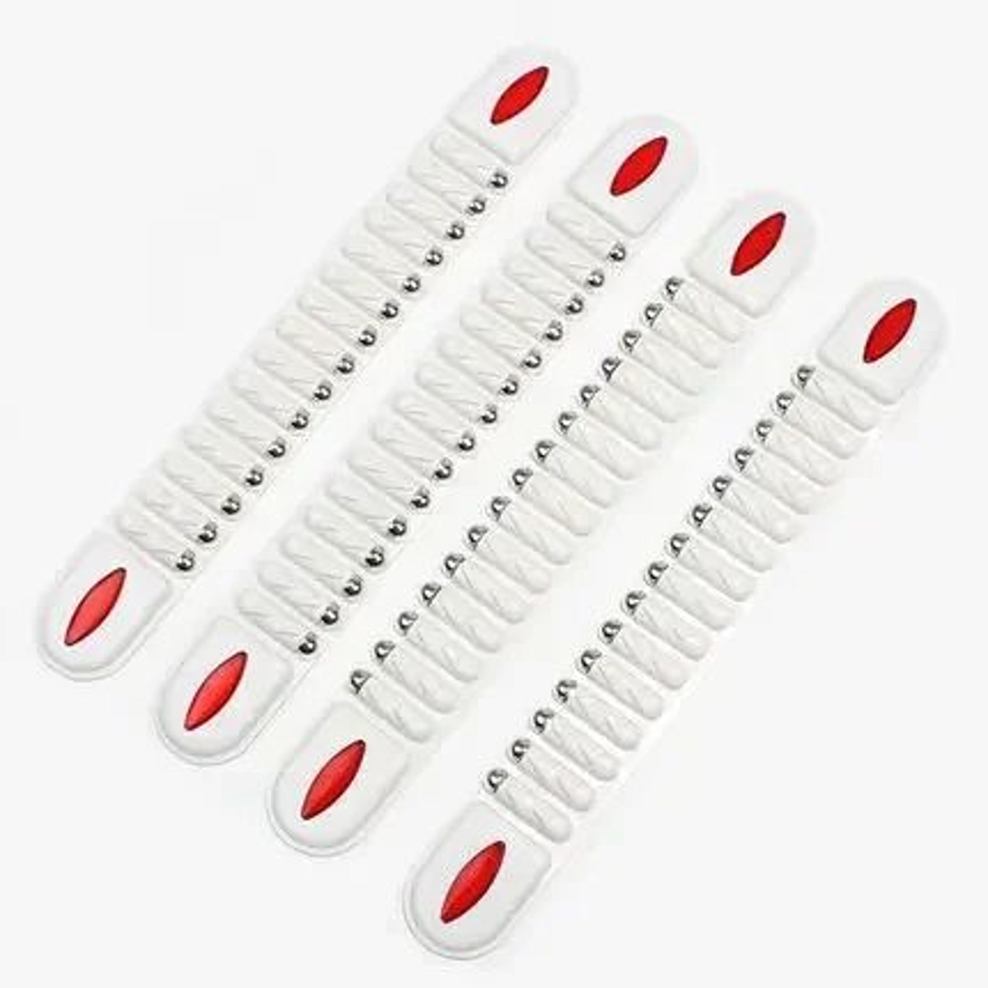 Universal Rubber Car Bumper Protector Strips 2 Pair Set Anti Collision Bumper Guards 6