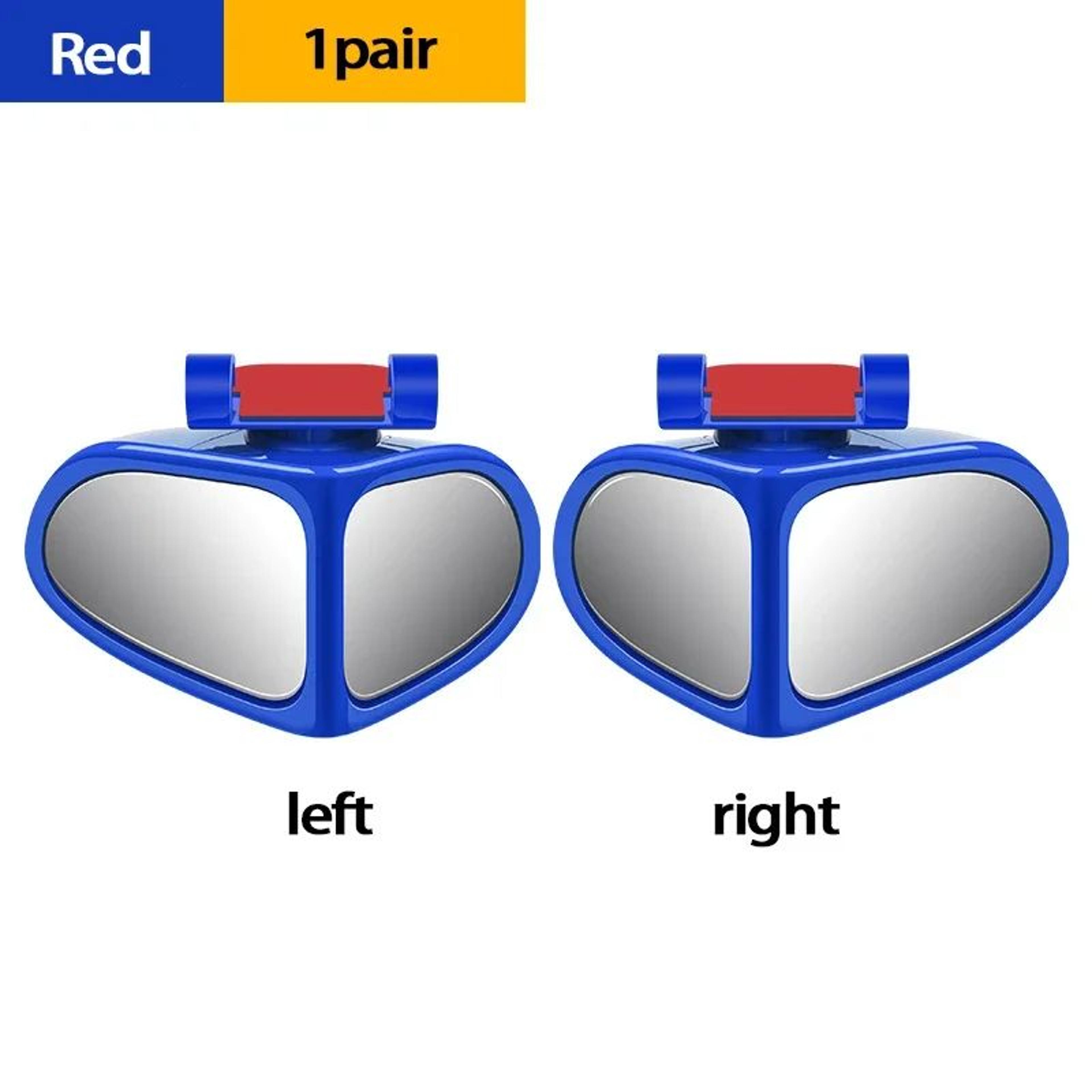 360 Adjustable Blind Spot Mirrors HD Wide Angle Car Mirrors 2 Pack Universal Convex Mirror Set 9