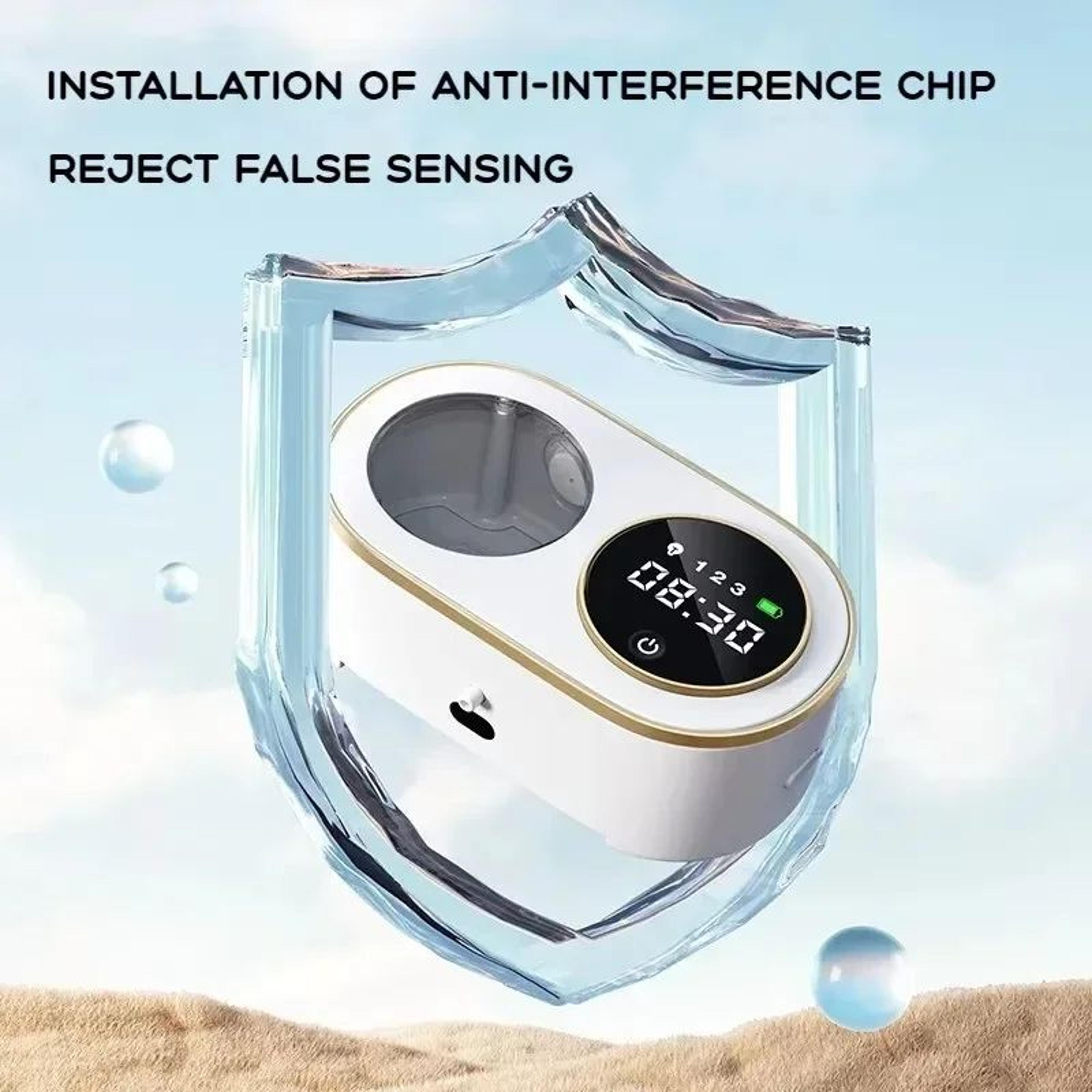 Wall Mounted Automatic Soap Dispenser Rechargeable Touchless Sensor Soap Dispenser With LED Display 3
