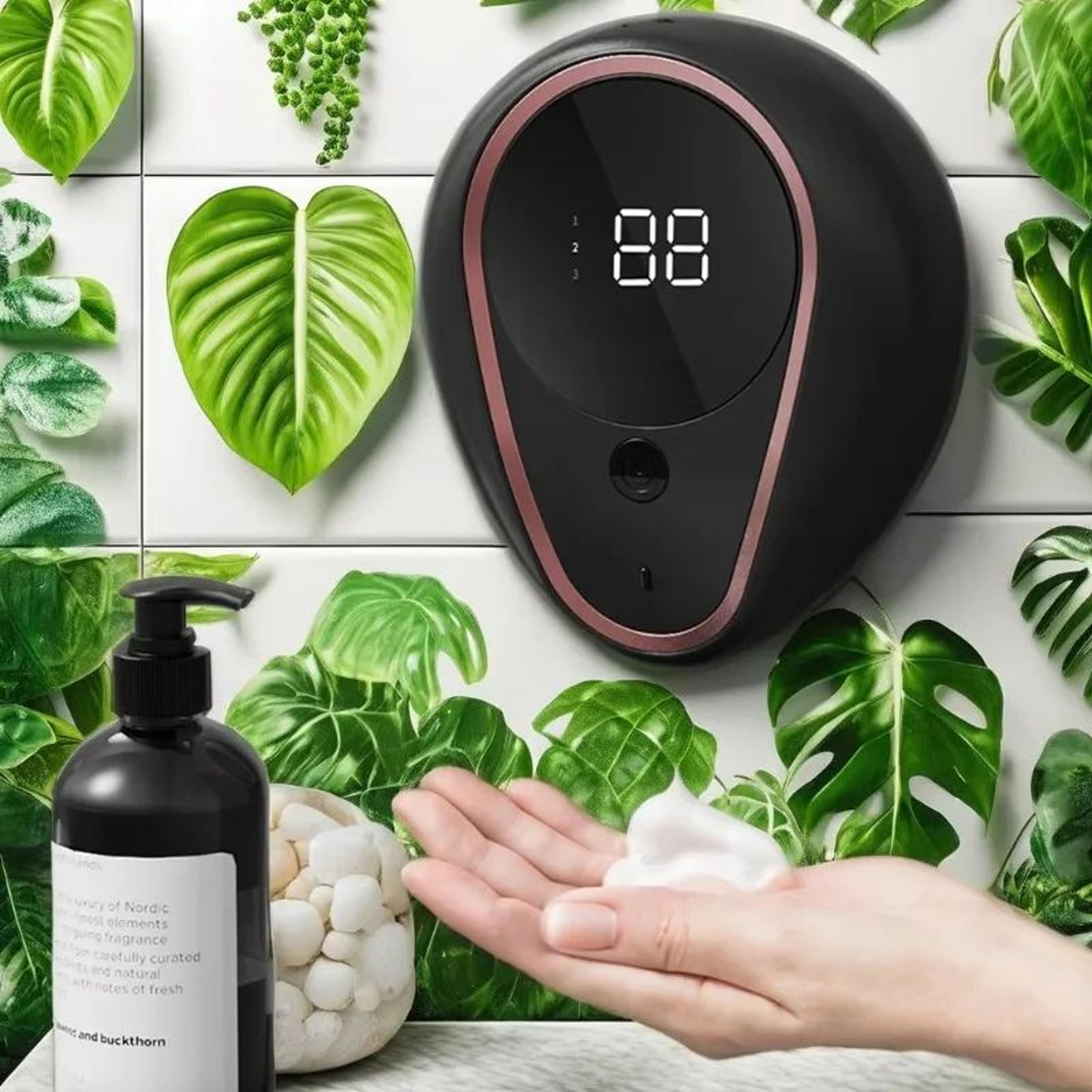 smart automatic soap dispenser 300ml touchless foaming soap dispenser wall mounted sensor