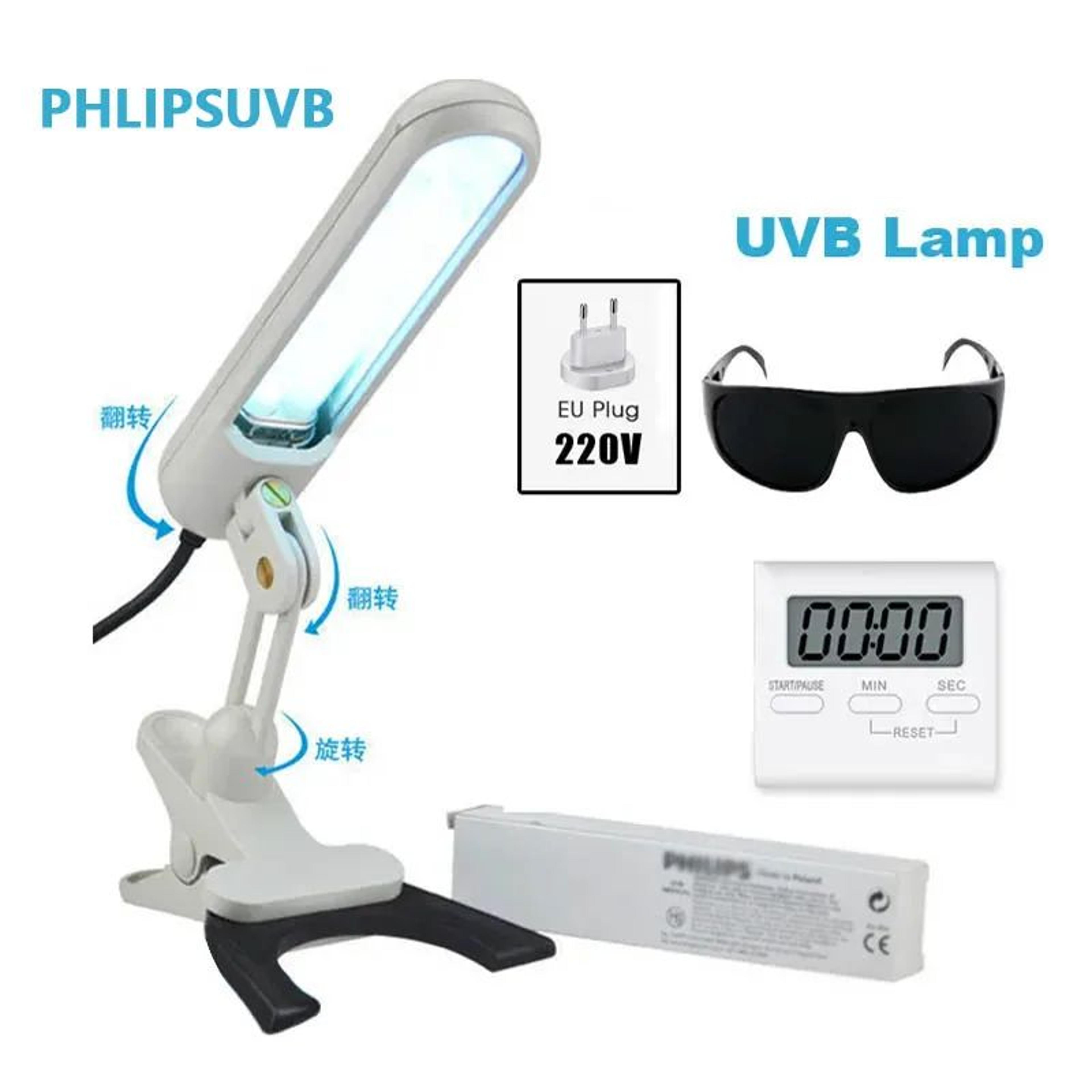 Narrow Band 311nm UVB Light Therapy Lamp For Home Skin Care Support 8
