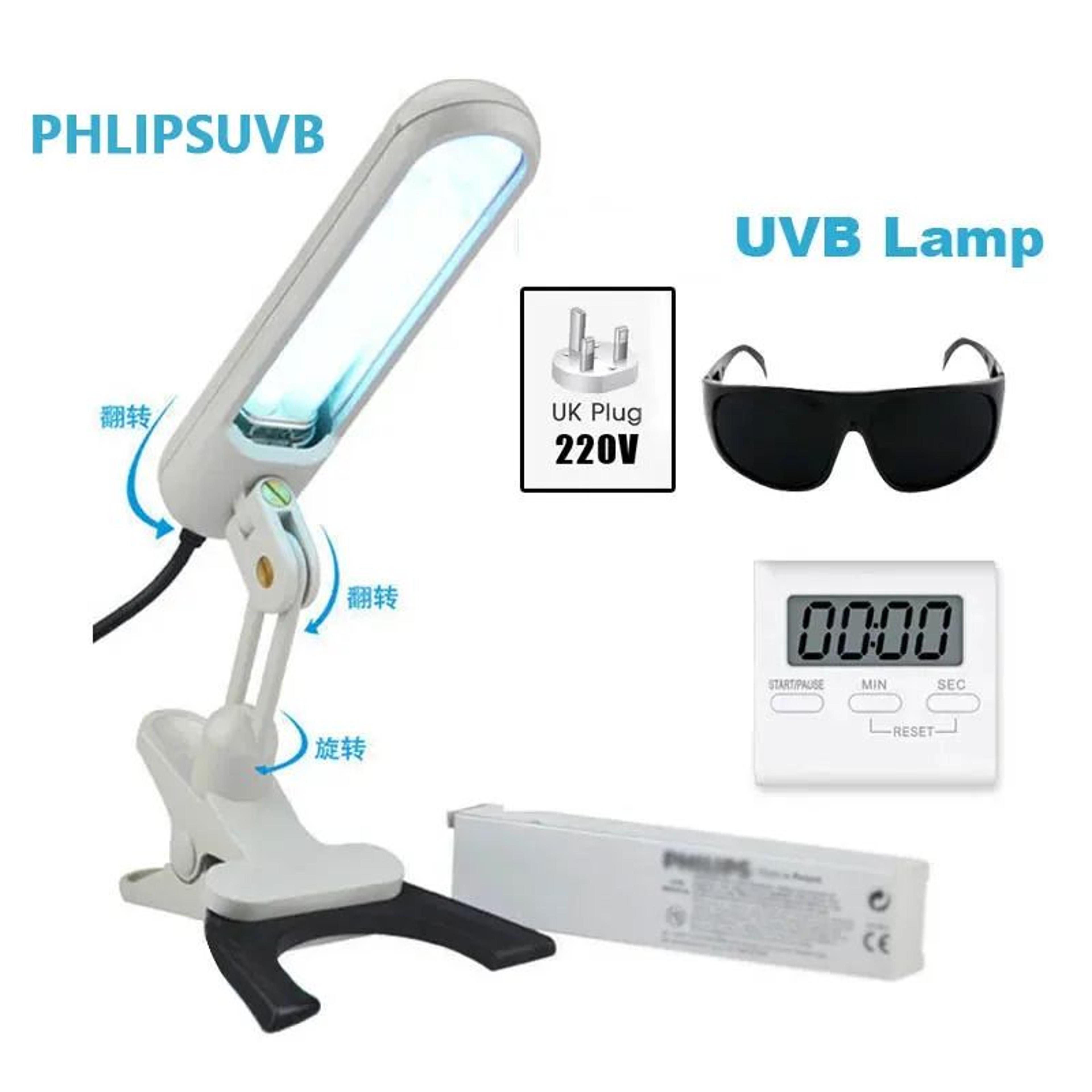Narrow Band 311nm UVB Light Therapy Lamp For Home Skin Care Support 9