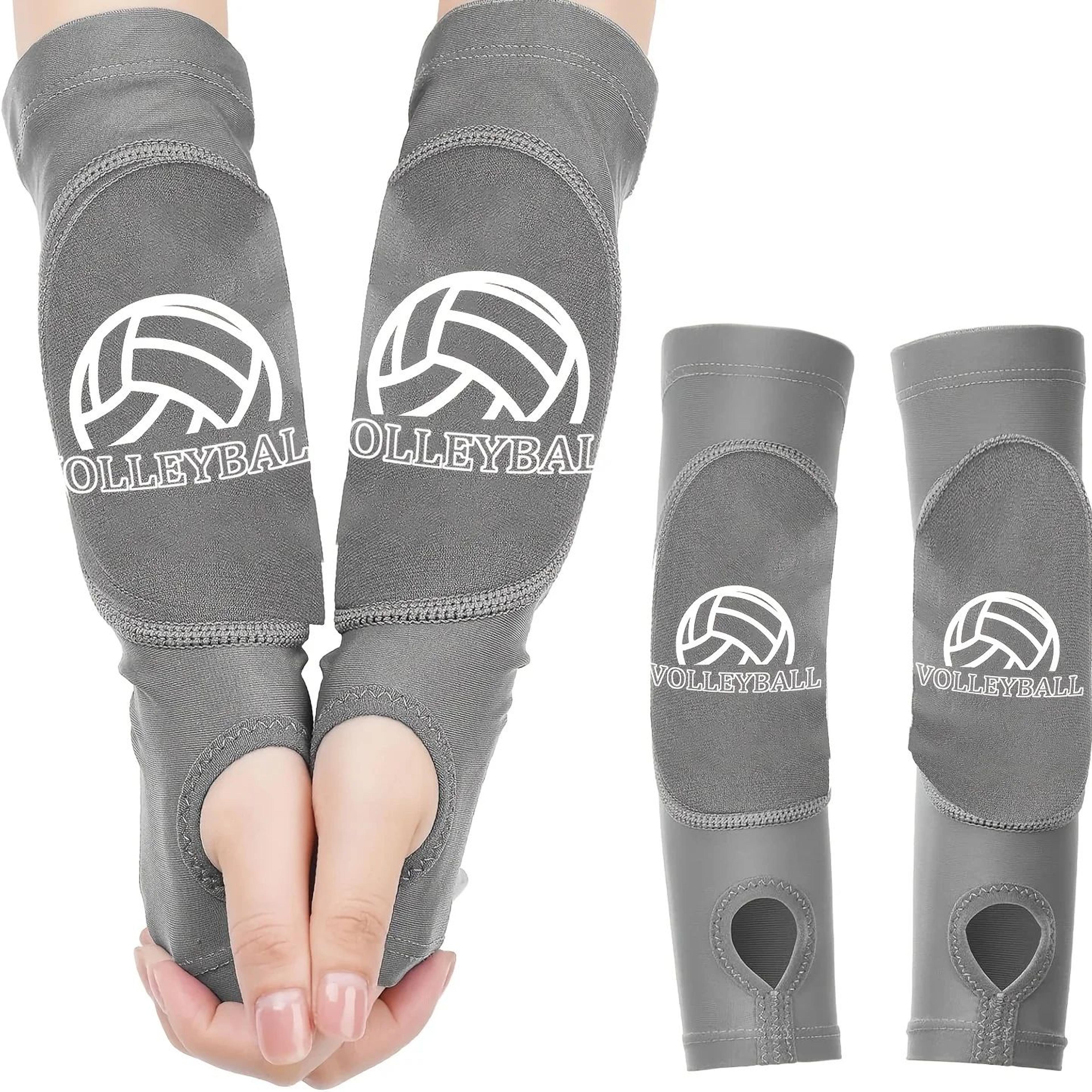 Girls Padded Volleyball Arm Sleeves For Youth With Foam Protection Pair Volleyball Passing Sleeves 9