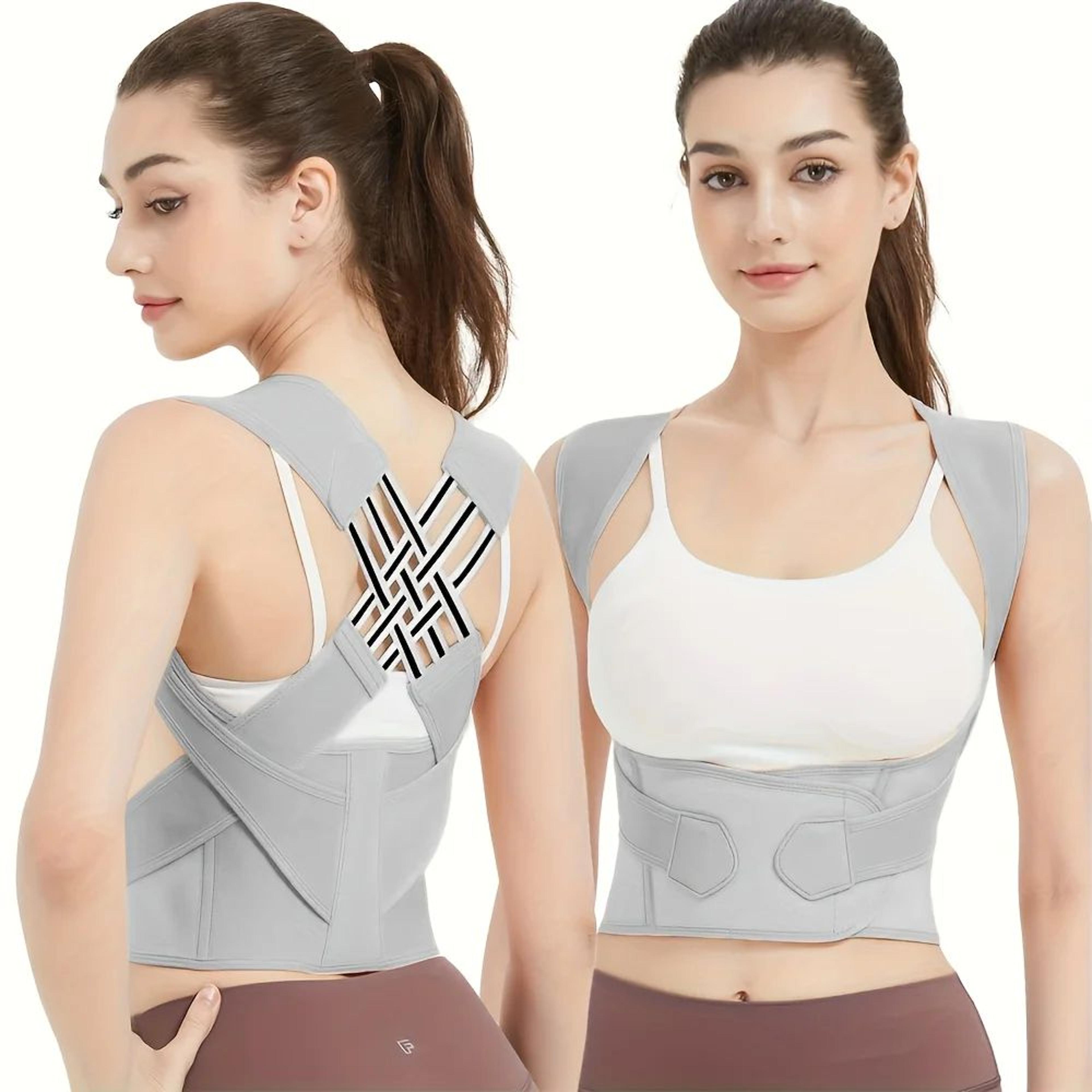 PostureAlign Breathable Back Posture Corrector Brace For Women And Teens 1