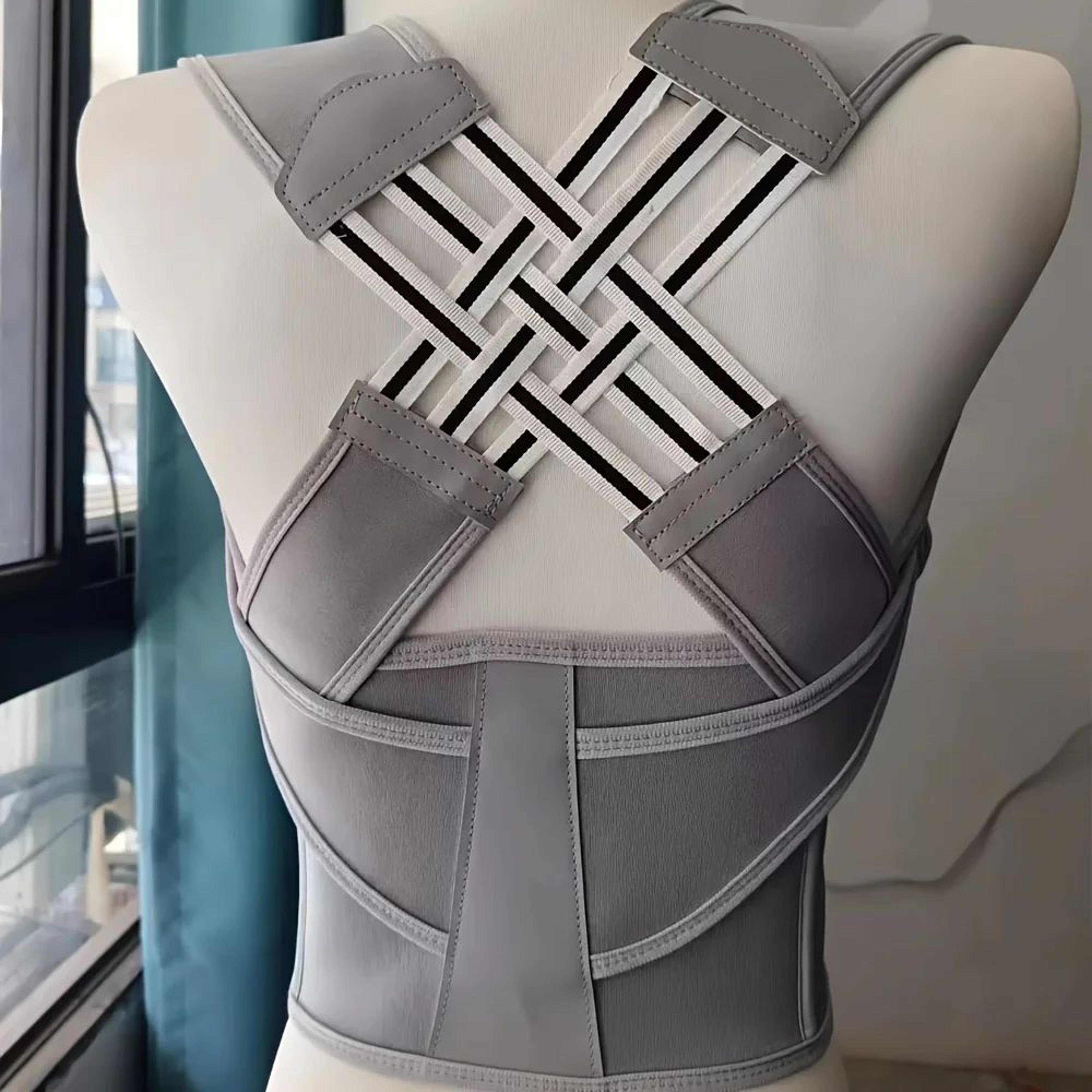 PostureAlign Breathable Back Posture Corrector Brace For Women And Teens 3