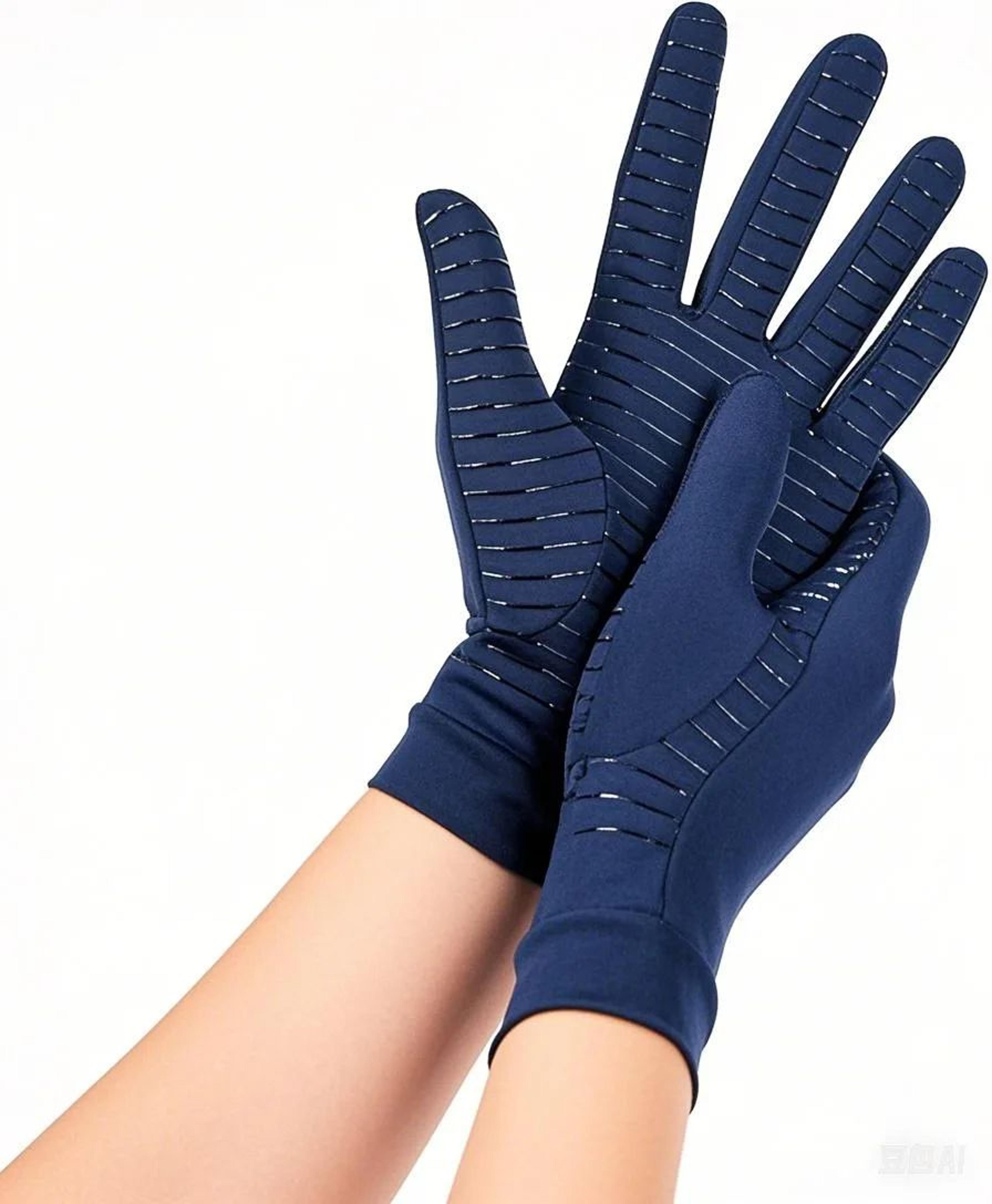 CopperFlex Compression Gloves Full Finger Arthritis Gloves For Hand Support And Everyday Comfort 8
