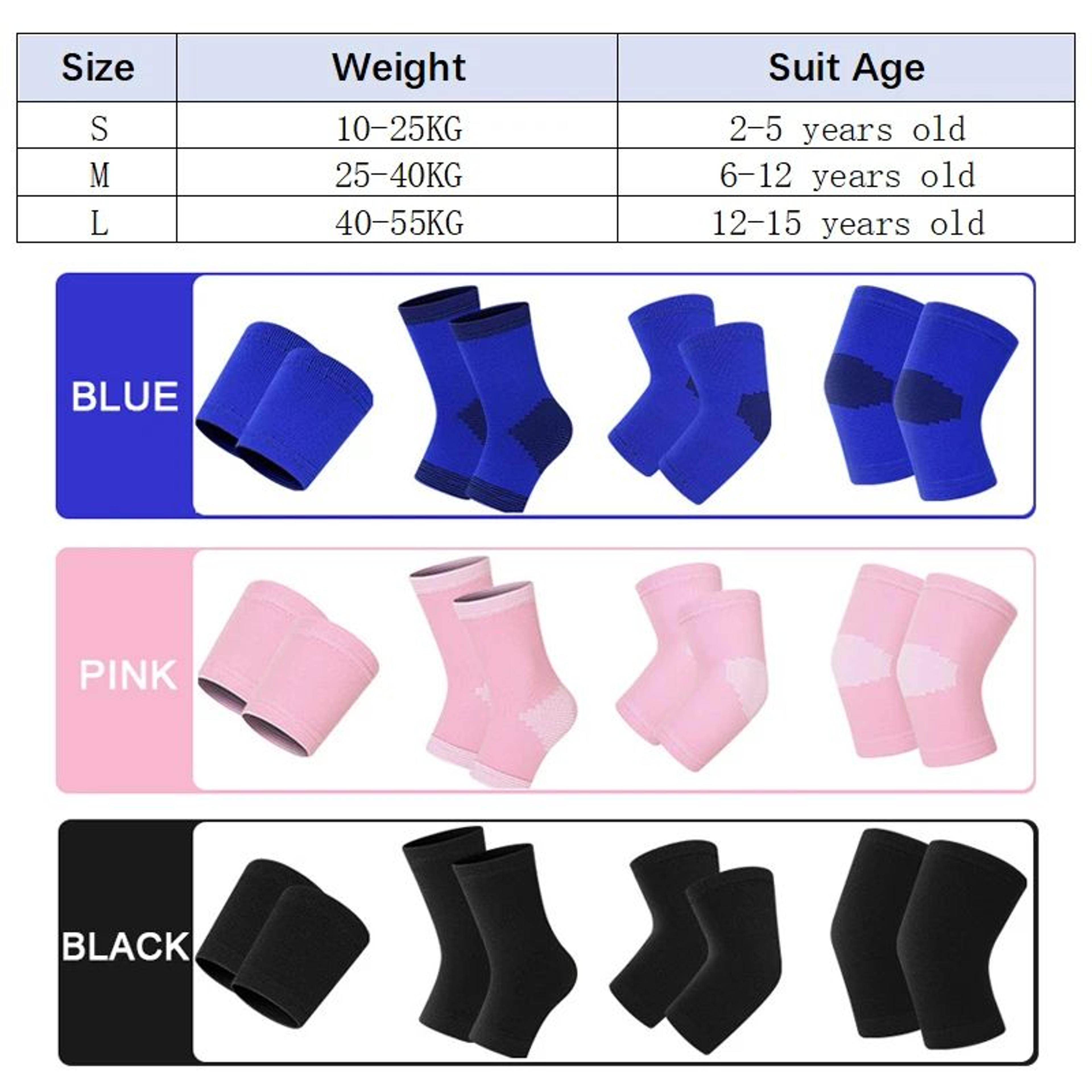 Kids Ankle Compression Brace Support Pair For Sports Running And Active Play 6