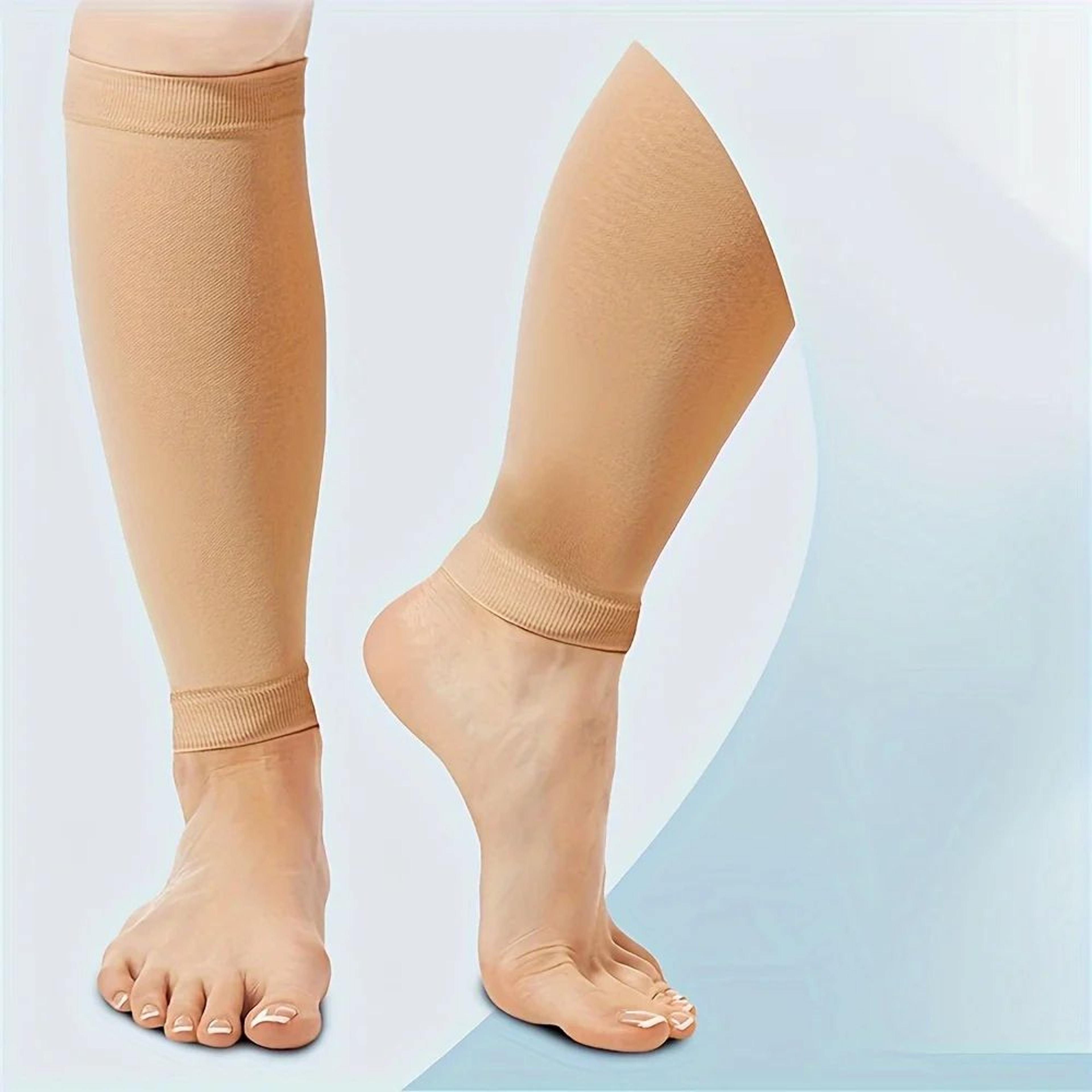 FlexFit Compression Calf Sleeves For Men And Women Elastic Calf Compression Socks 1 Pair 3