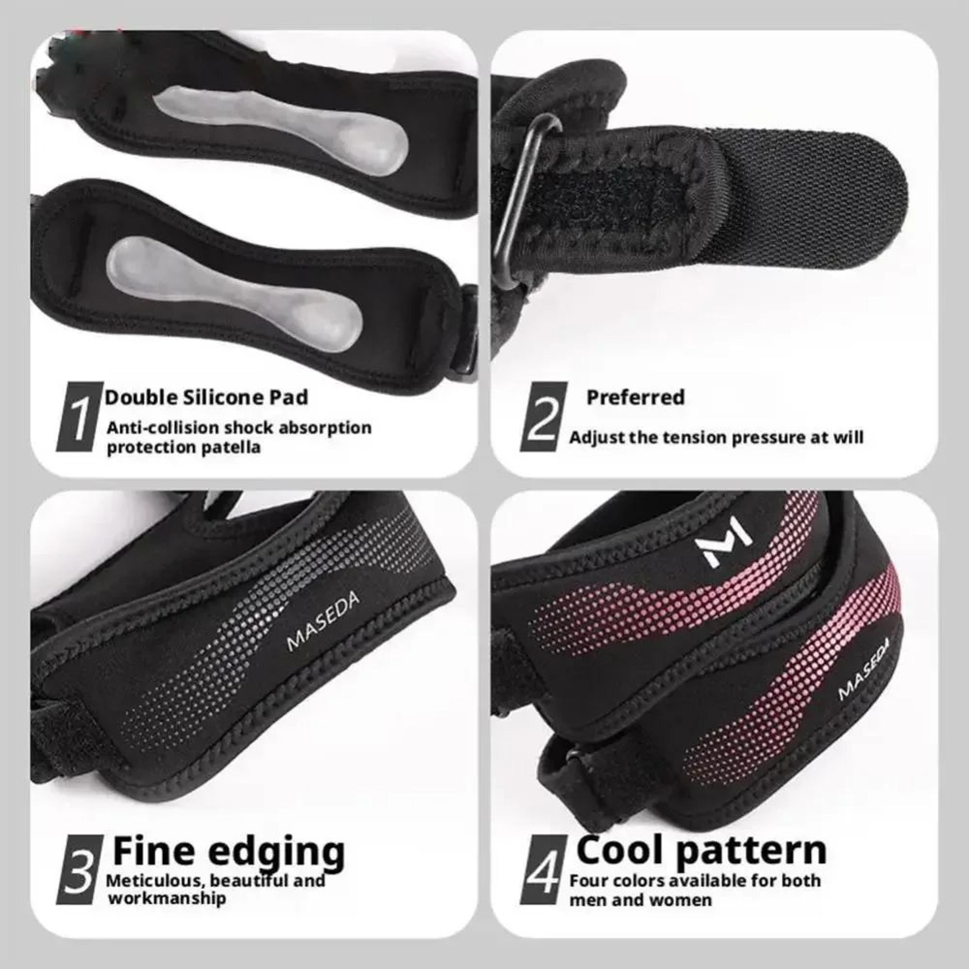 PatellaFlex Adjustable Patellar Knee Strap Knee Support Brace 5